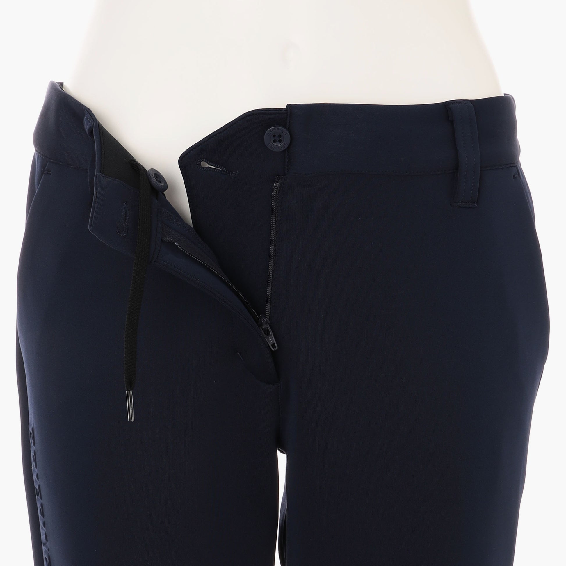 BRIEFING WOMEN’S 3D LOGO SLIM PANTS, Apparels, Golf