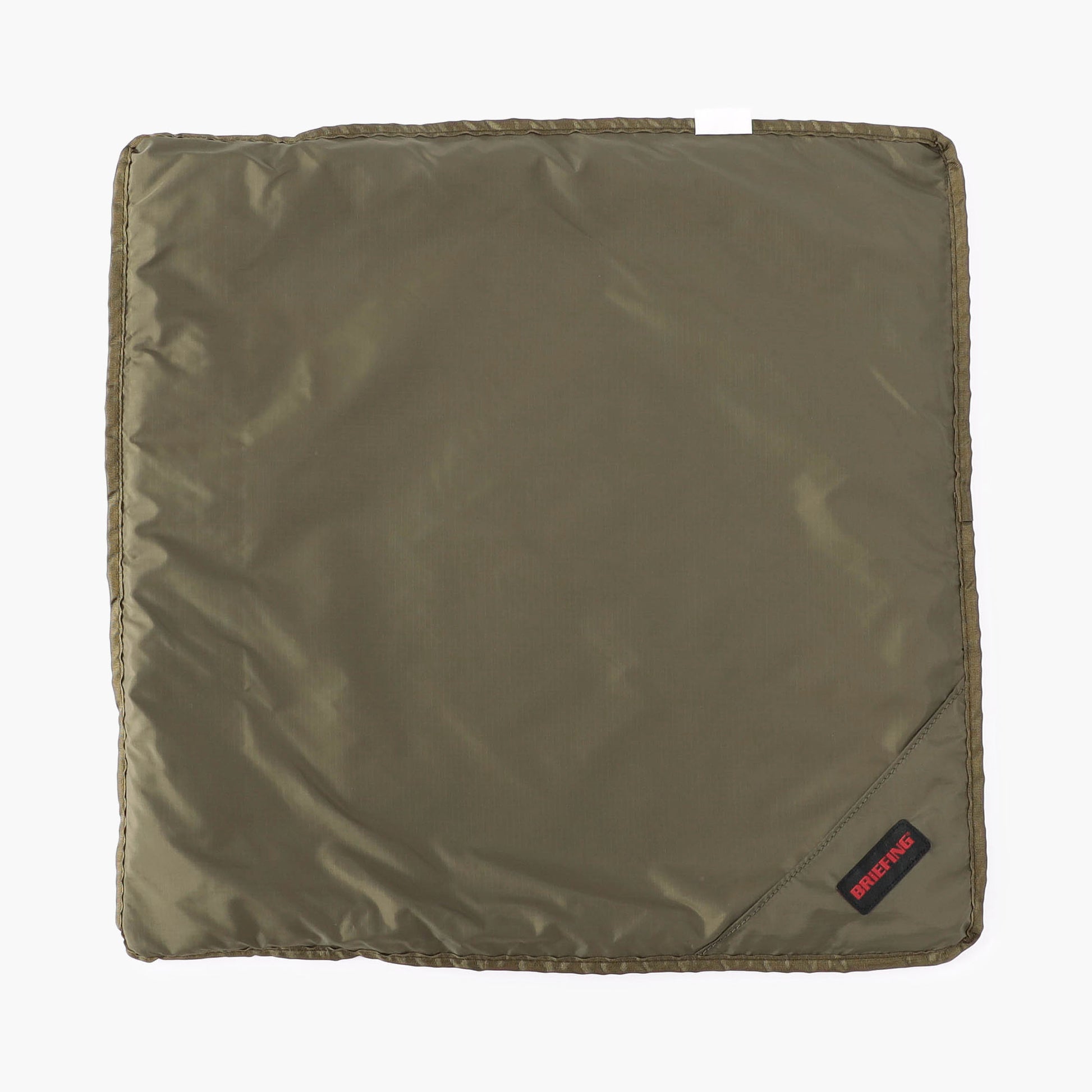 BRIEFING ALL OVER LOGO PRINTED CUSHION COVER, Goods, Outdoor