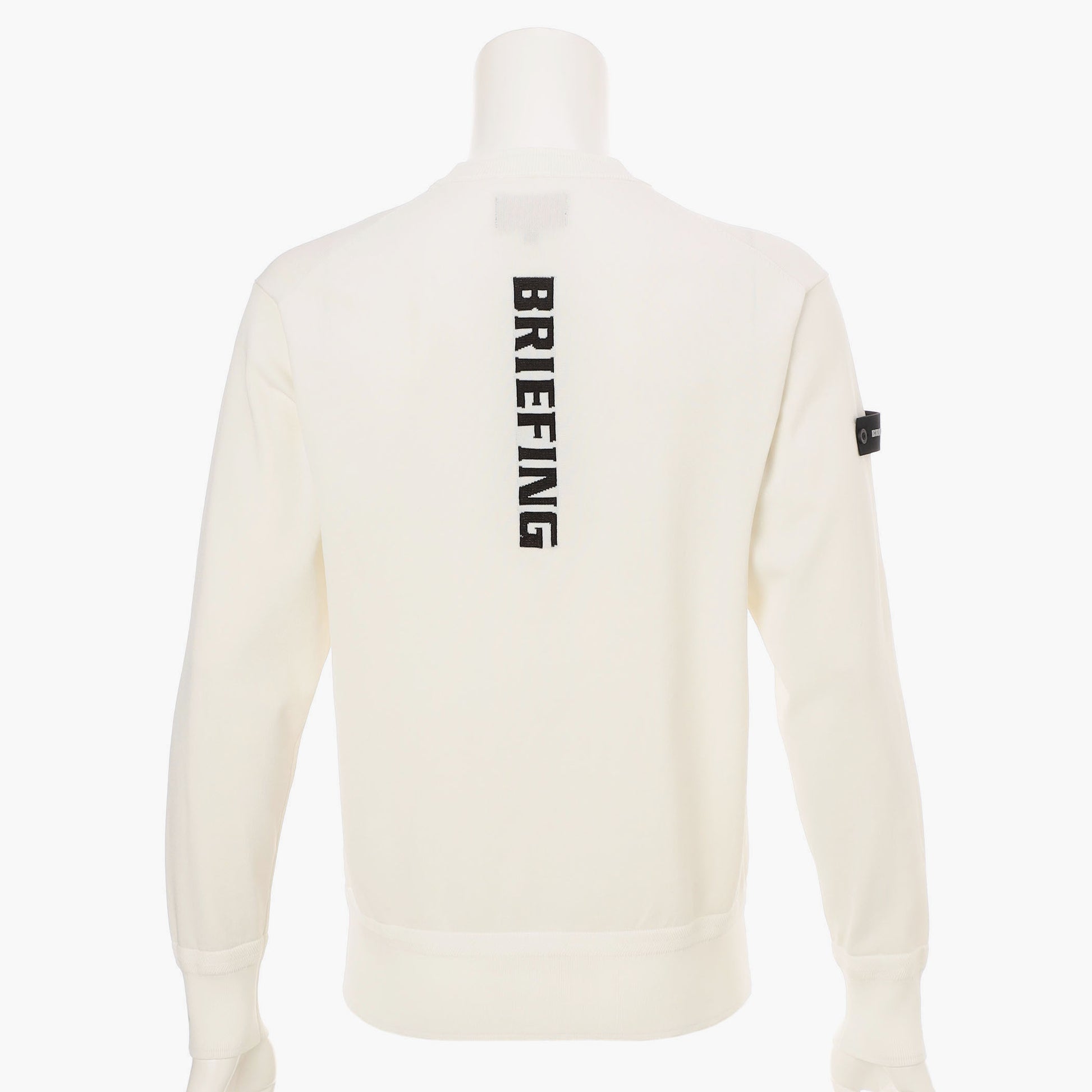 BRIEFING MENS WR CREWNECK KNIT, Apparels, Golf