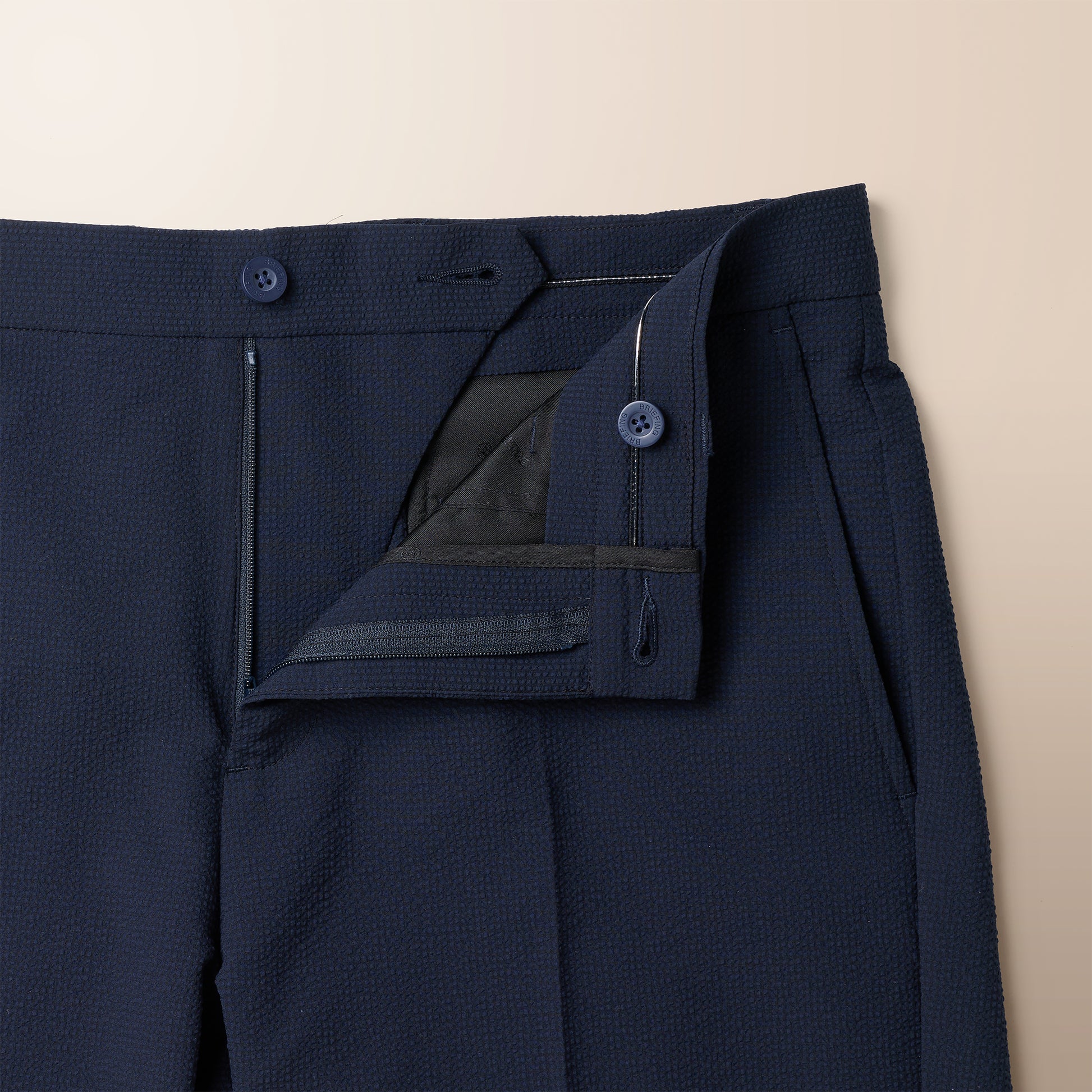 BRIEFING CL MEN’S SEERSUCKER DRESS SHORT PANTS, Apparels, Golf
