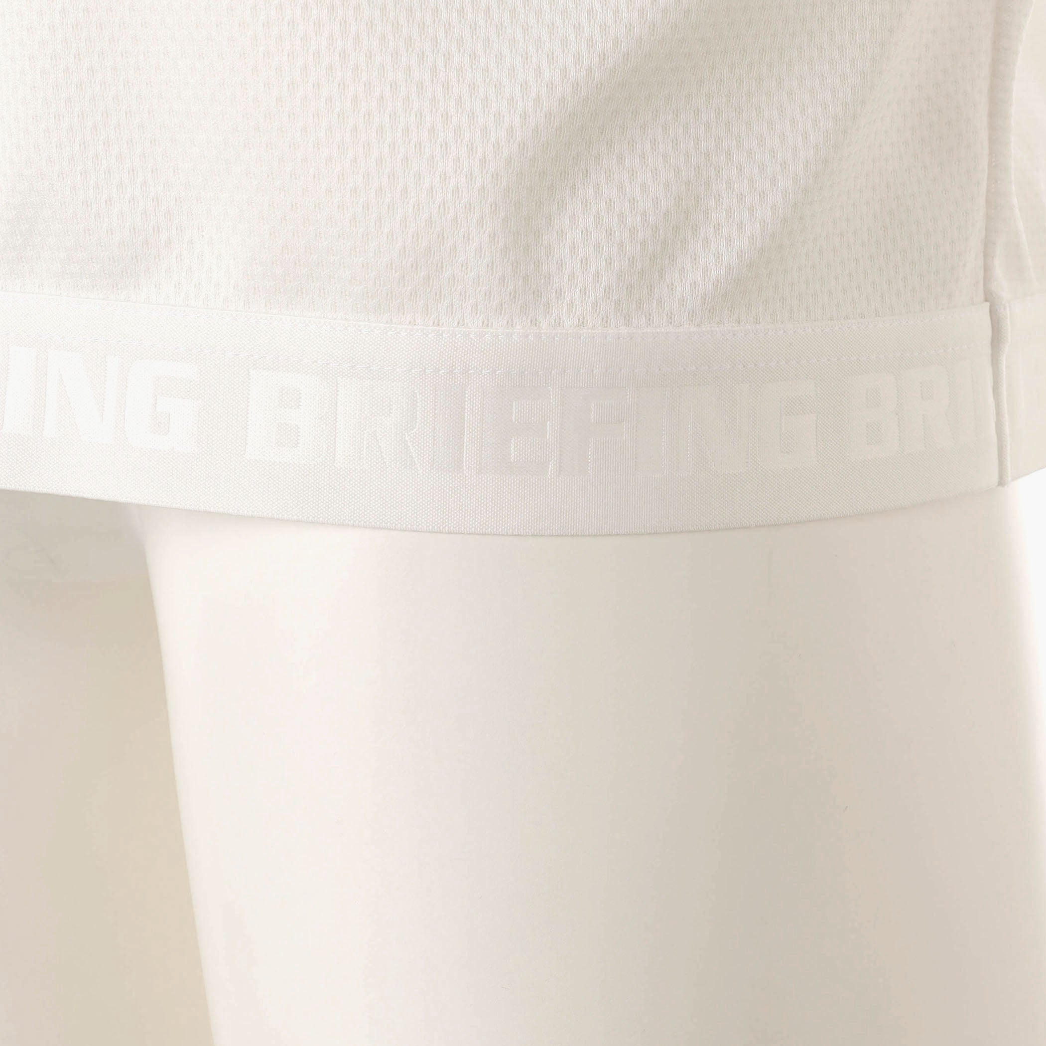 REF MEN'S HEM LOGO LS HALFZIP