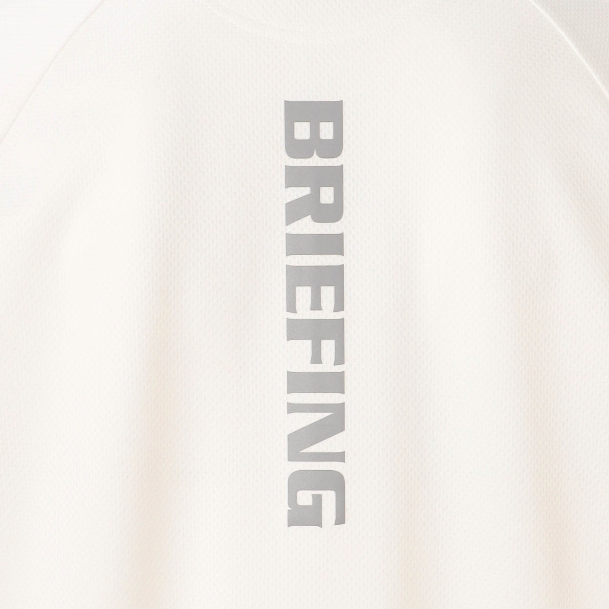 BRIEFING REF MEN'S HEM LOGO LS HALFZIP, Apparels, Golf