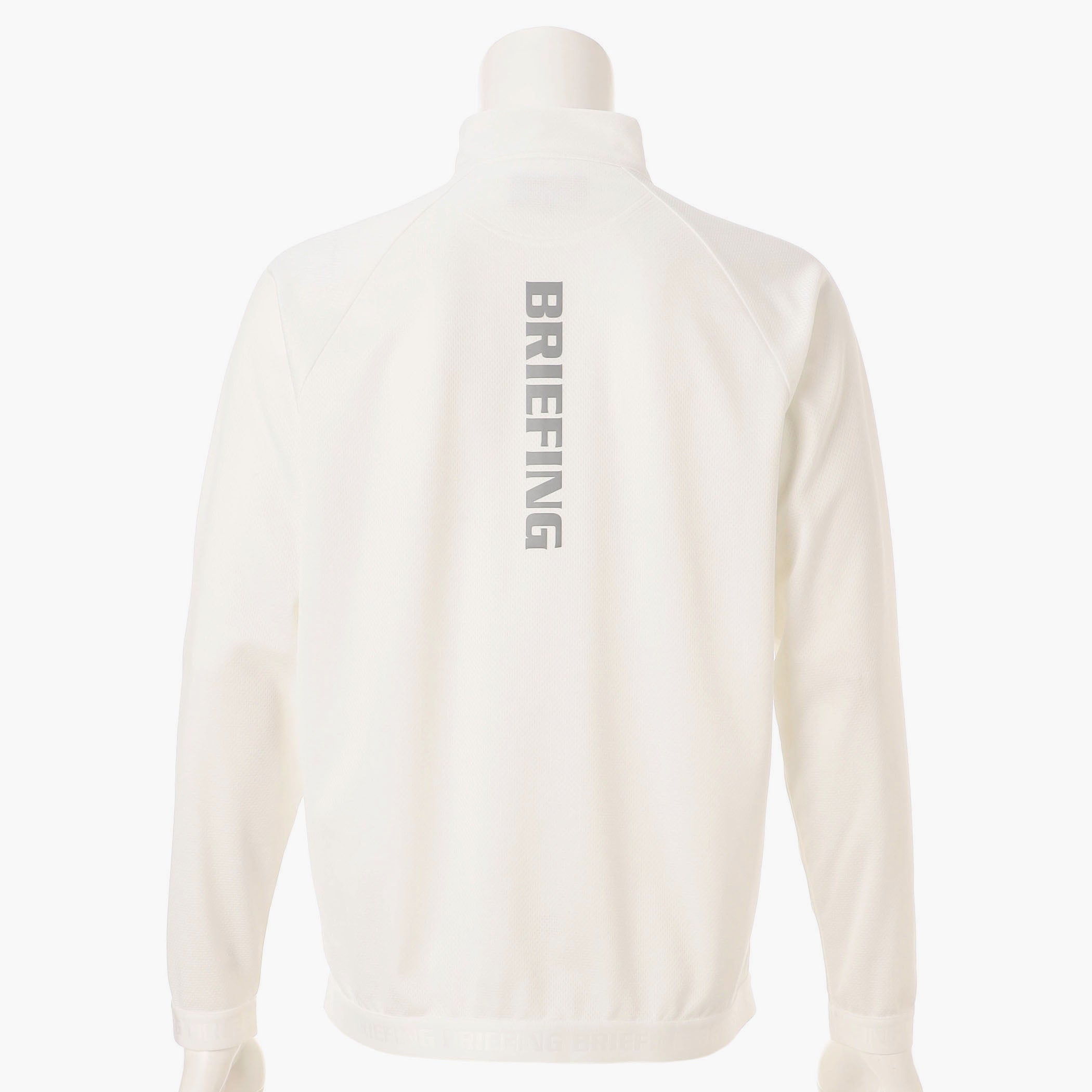 REF MEN'S HEM LOGO LS HALFZIP