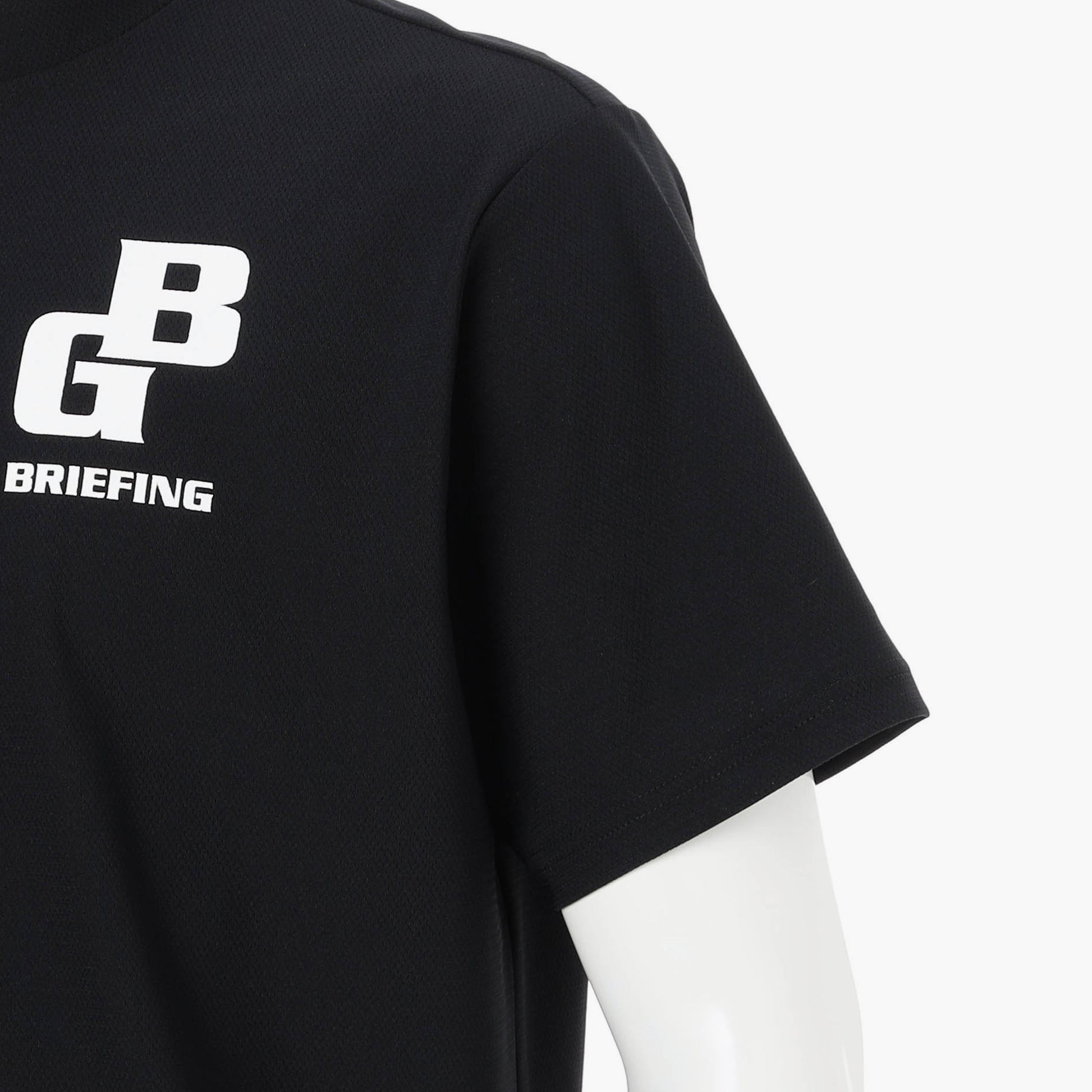 BRIEFING MEN’S EARTH MESH HIGH-NECK (Relaxed Fit), Apparels, Golf