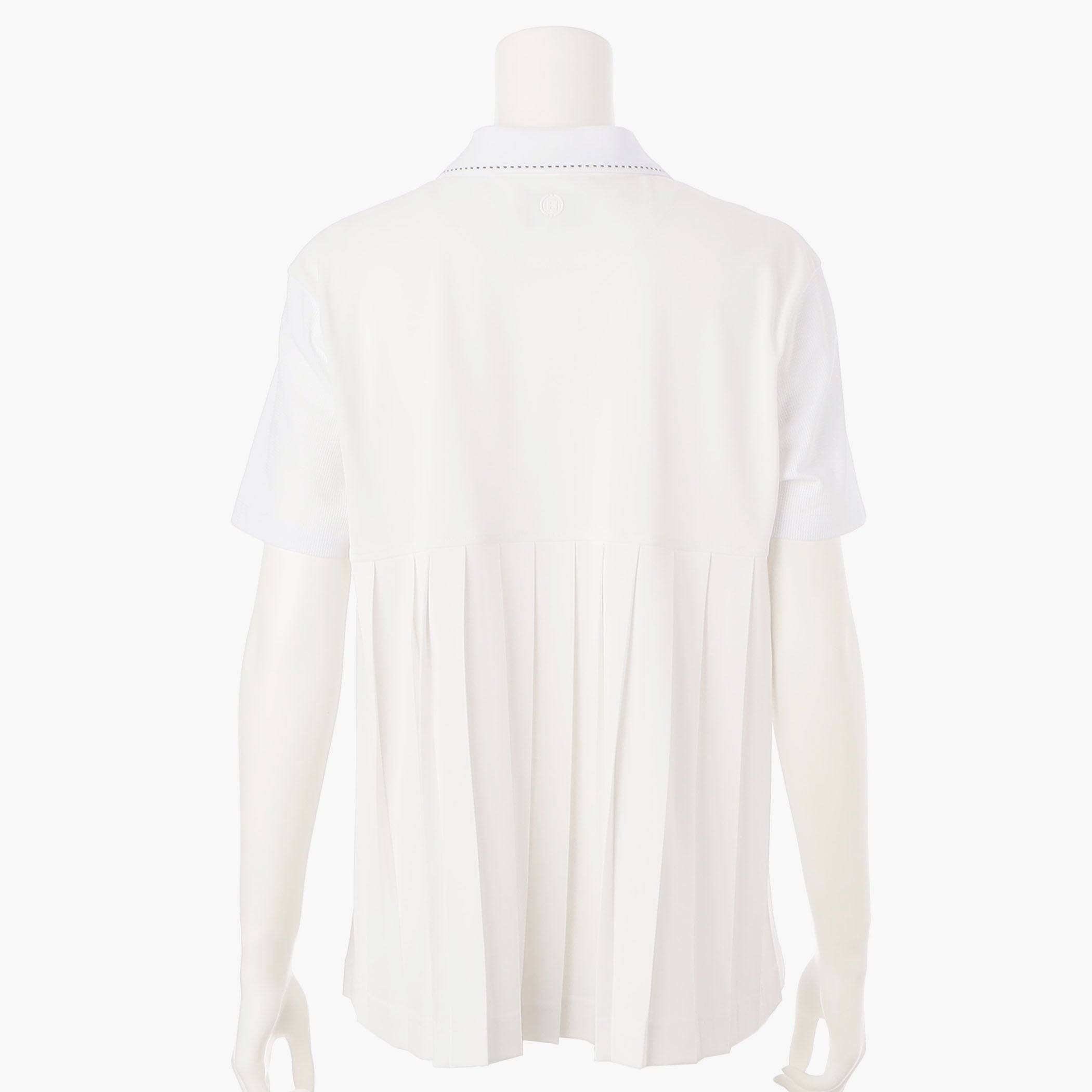 WOMEN’S BACK PLEATED POLO