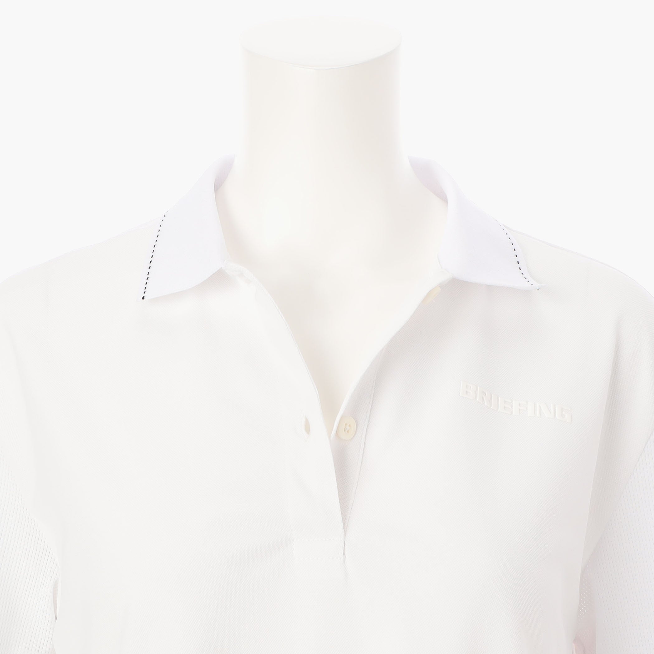 WOMEN’S BACK PLEATED POLO