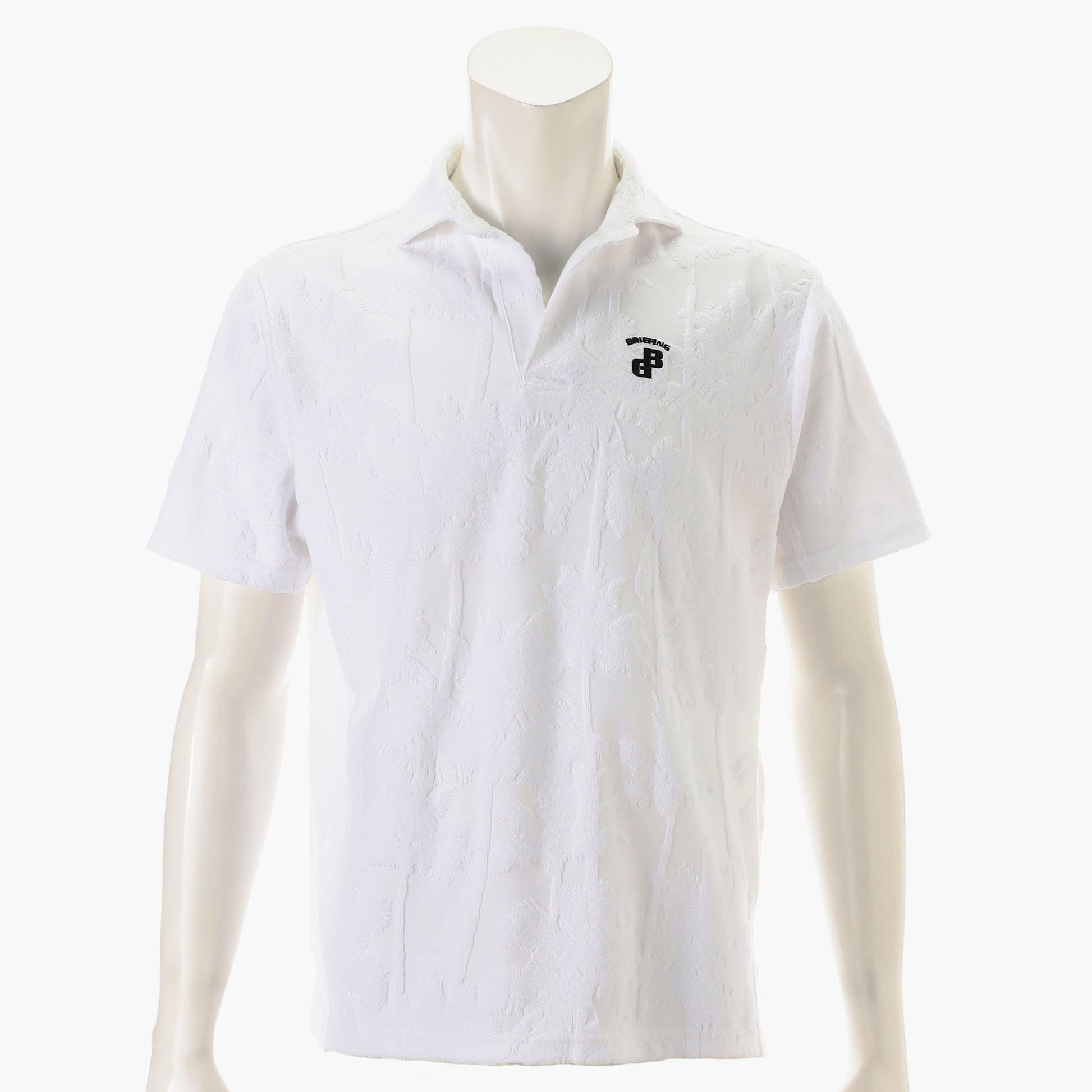 BRIEFING CR MEN’S PILE TREE JQ SKIPPER SHIRT, Apparels, Golf