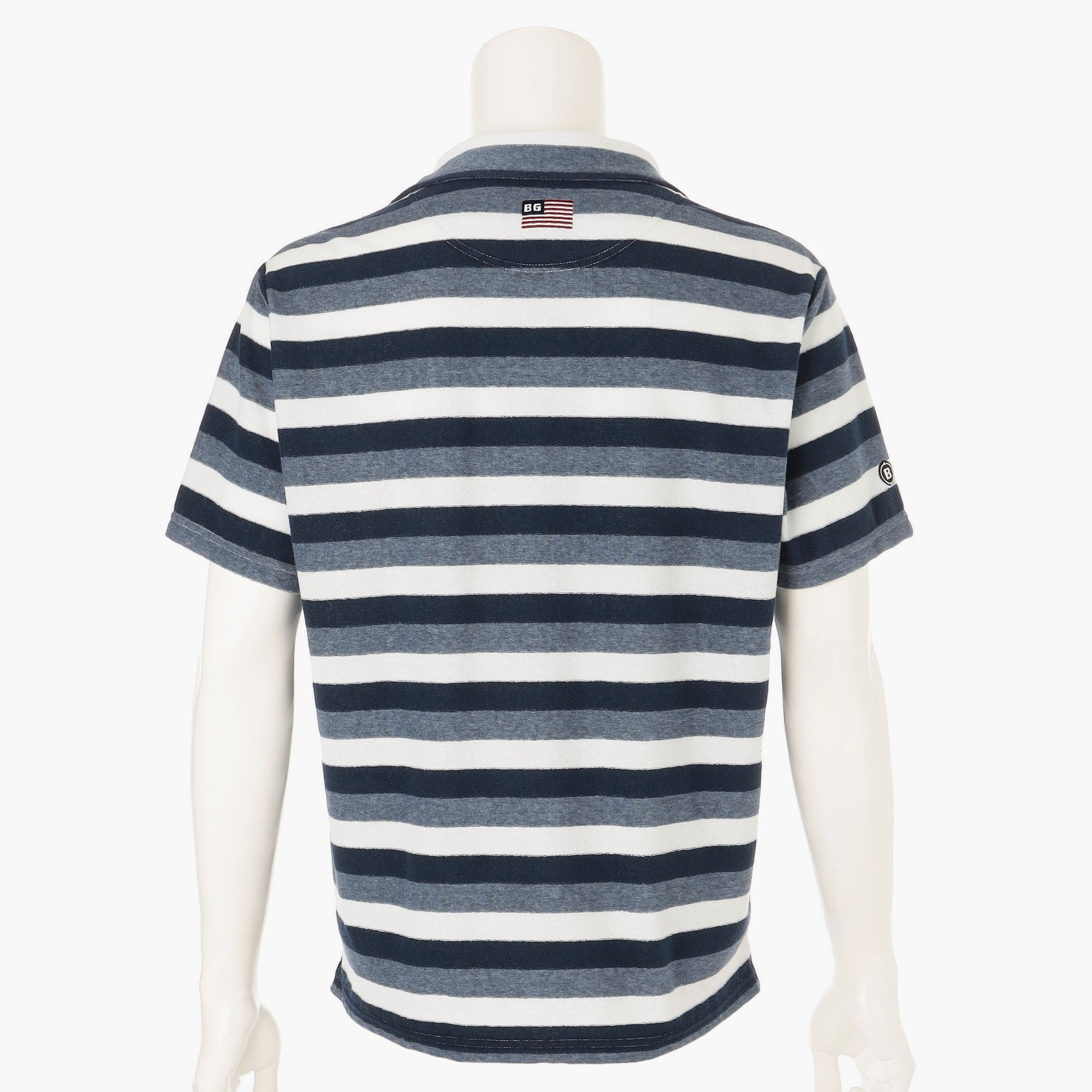CR MS PILE STRIPE SKIPPER SHIRT RF