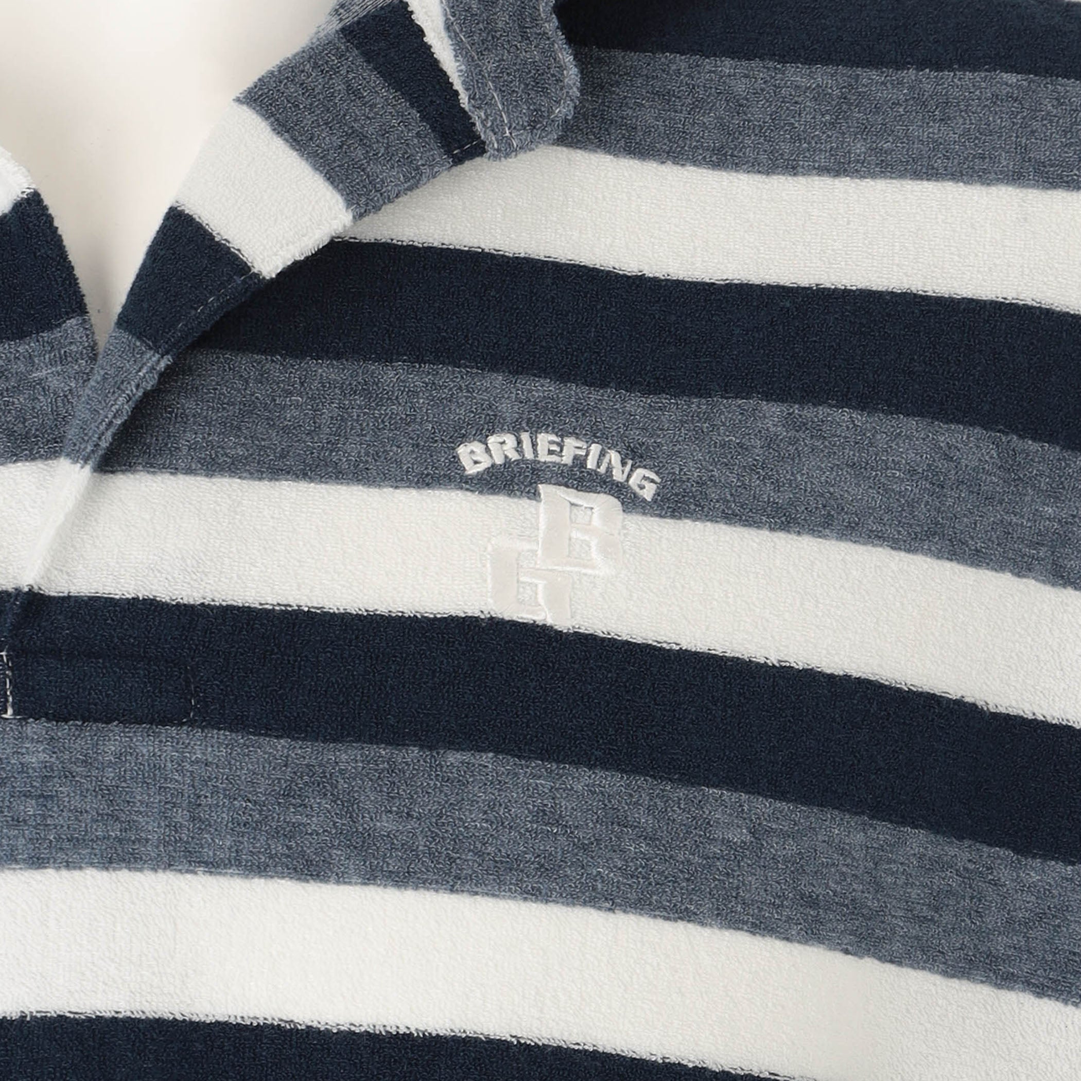 CR MS PILE STRIPE SKIPPER SHIRT RF