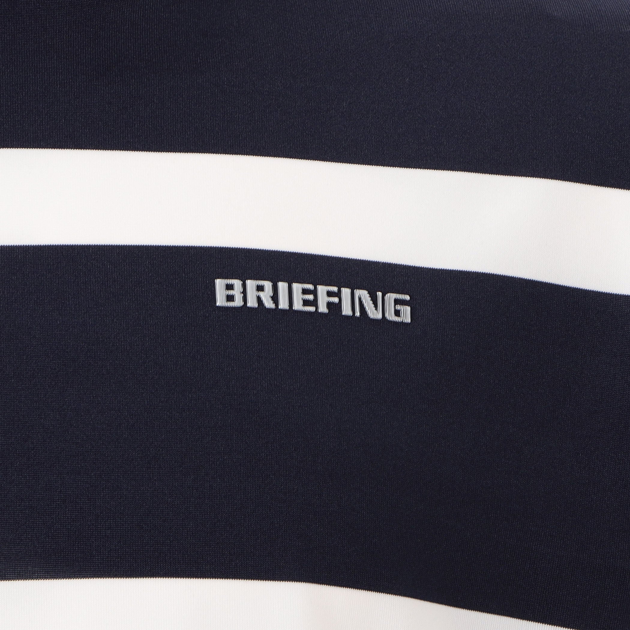 MEN'S PANEL STRIPE HIGHNECK Stretch Golf Top - BRIEFING Official