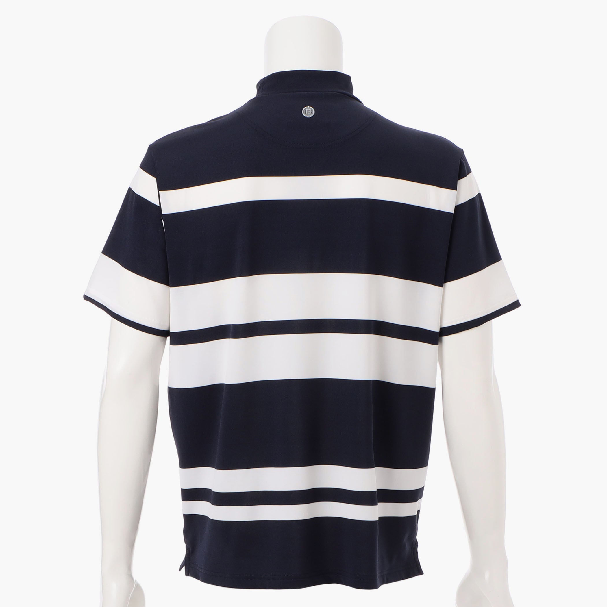 MEN'S PANEL STRIPE HIGHNECK Stretch Golf Top - BRIEFING Official