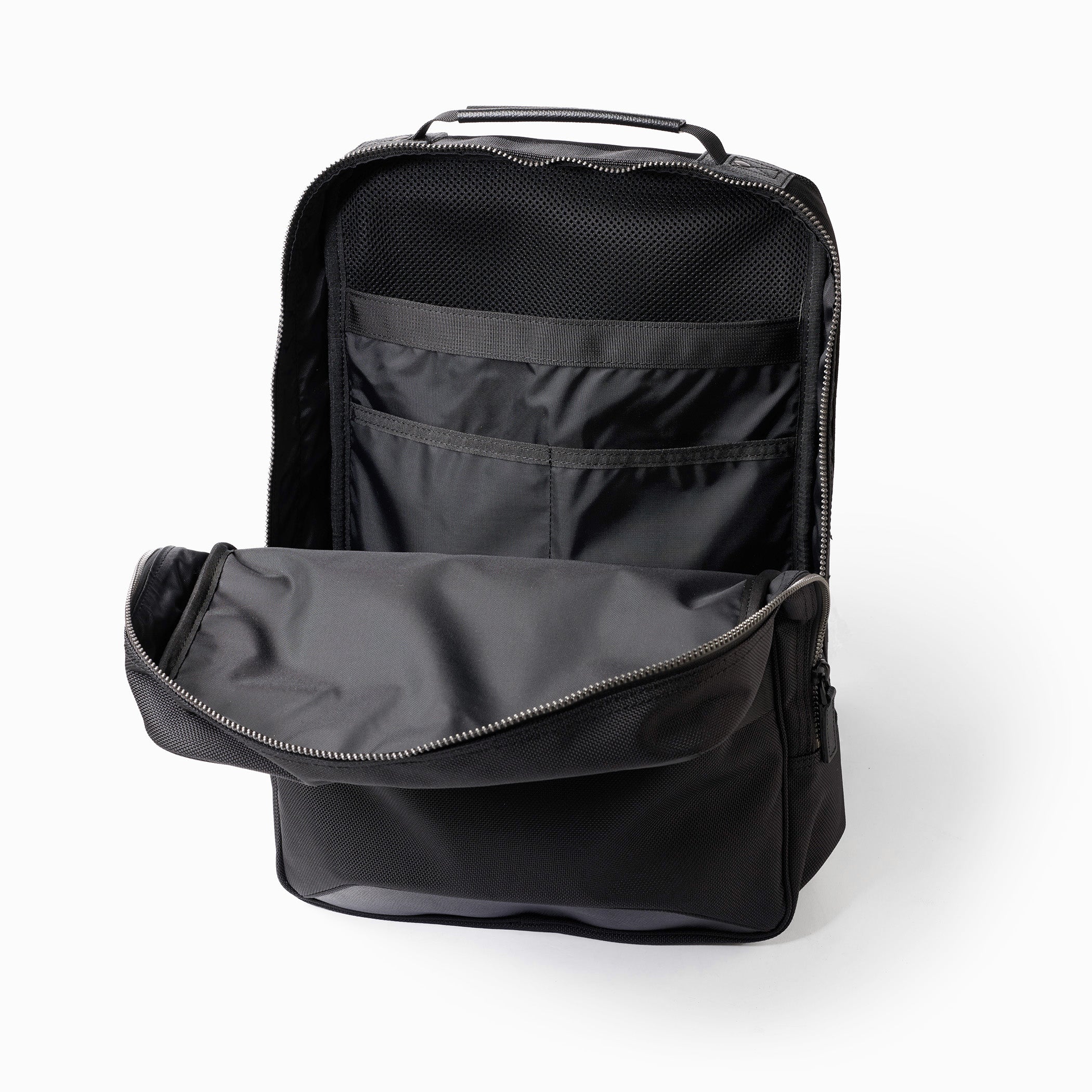 美品 BRIEFING FUSION SQ PACK HD FUSION SQ PACK HD Waterproof Leather and Nylon Backpack - BRIEFING