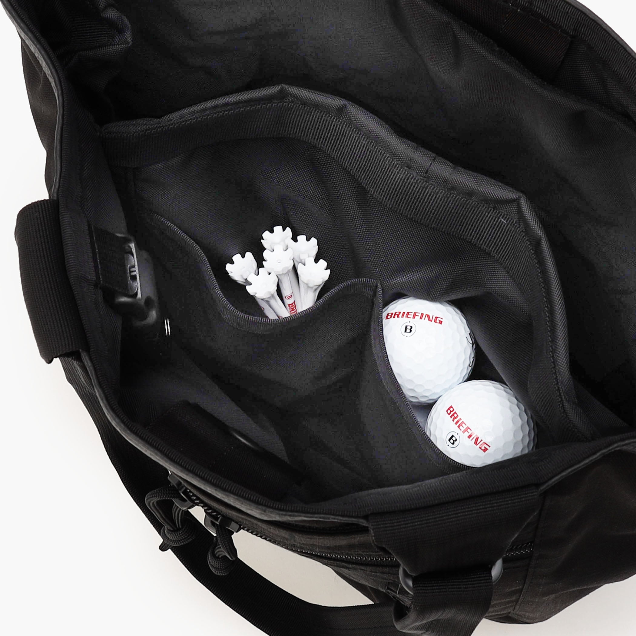 CART TOTE TALL DL Cordura Truelock Golf Tote Bag - BRIEFING