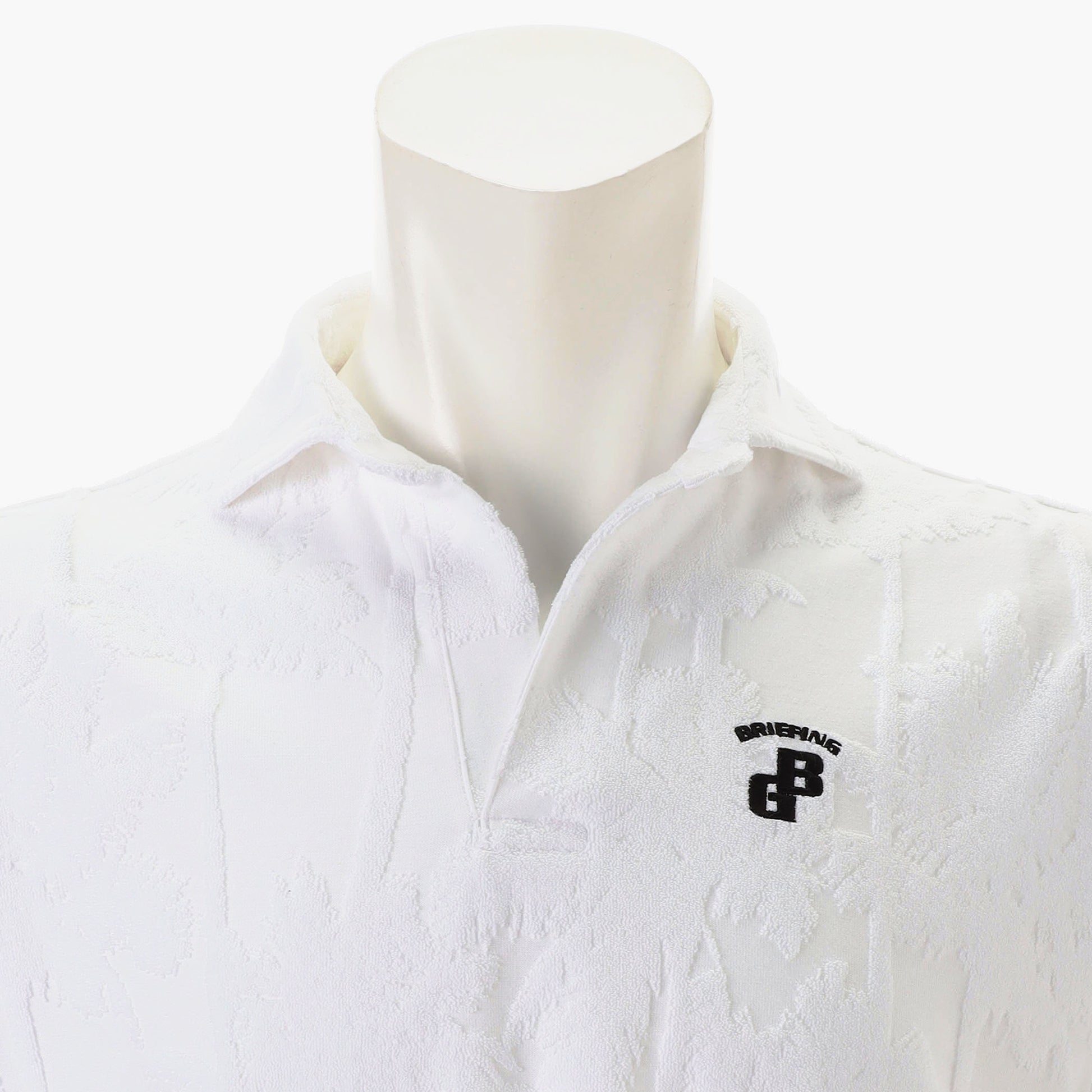 BRIEFING CR MEN’S PILE TREE JQ SKIPPER SHIRT, Apparels, Golf
