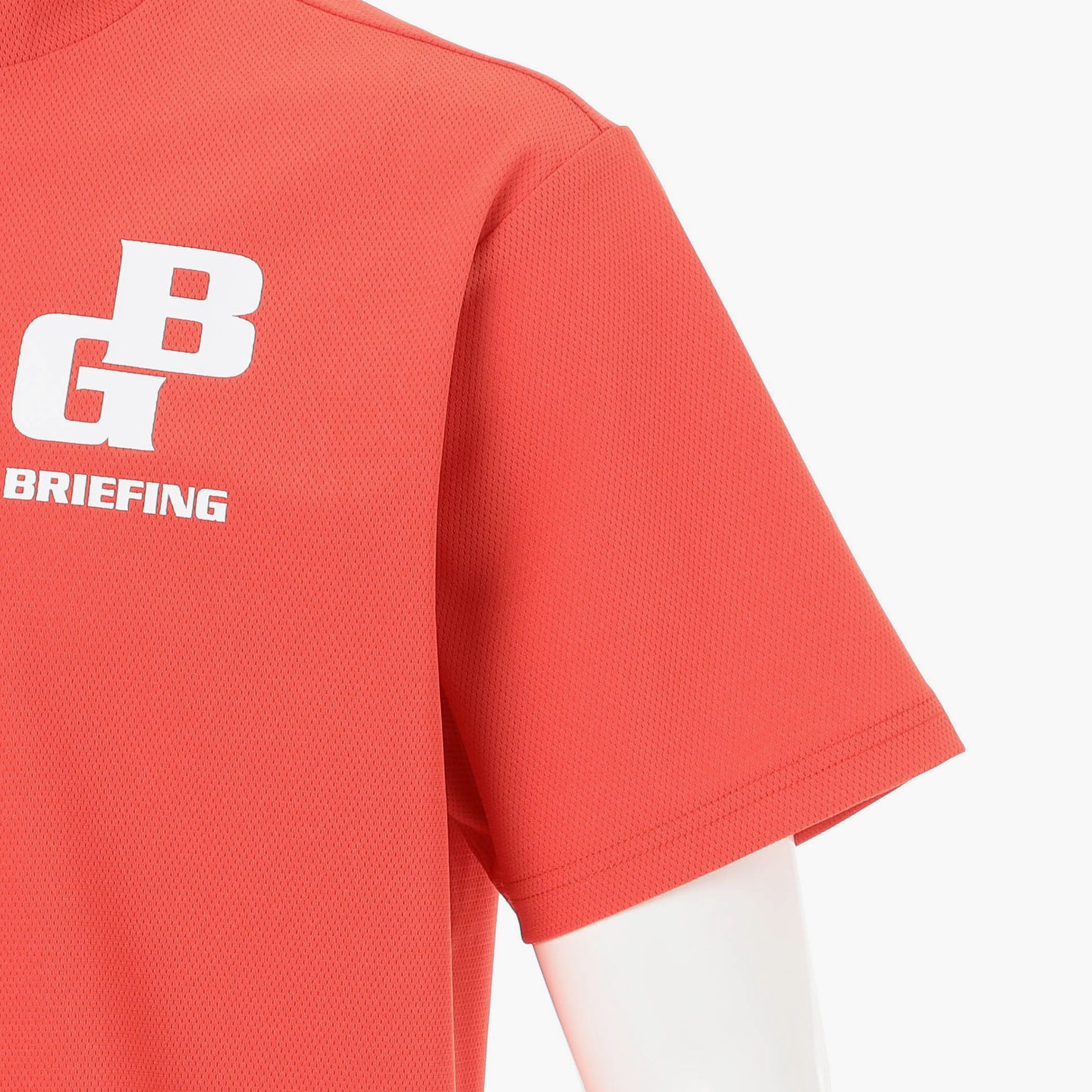 BRIEFING MEN’S EARTH MESH HIGH-NECK (Relaxed Fit), Apparels, Golf