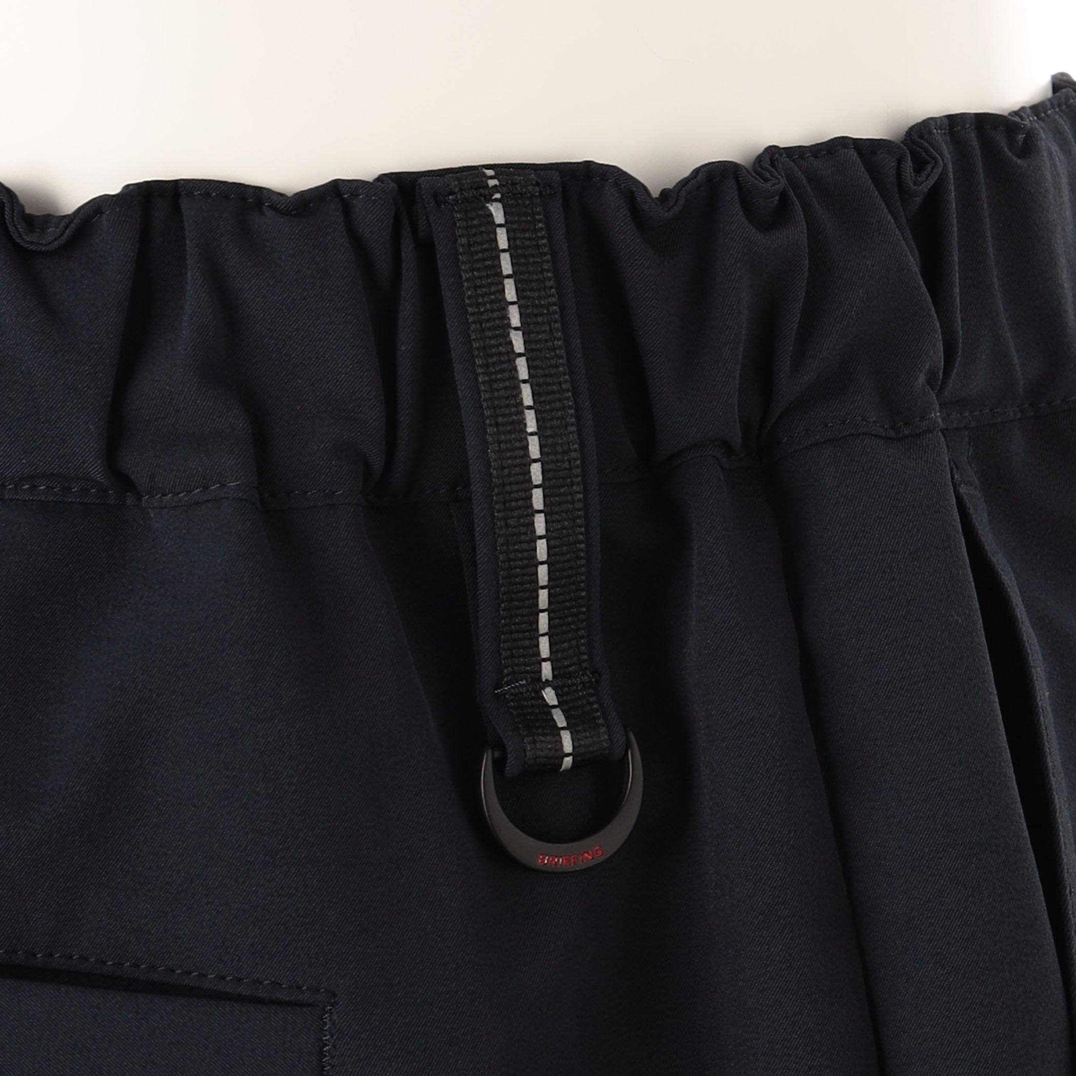 REF MEN’S STRETCH BELTED WIDE SHORT PANTS