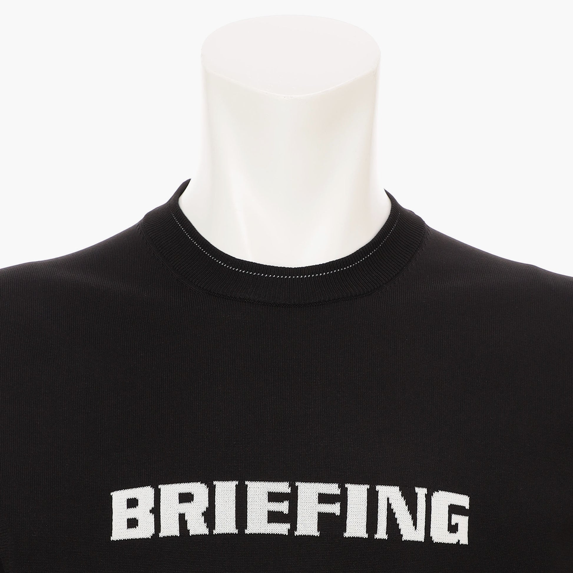BRIEFING MENS WR CREWNECK KNIT, Apparels, Golf