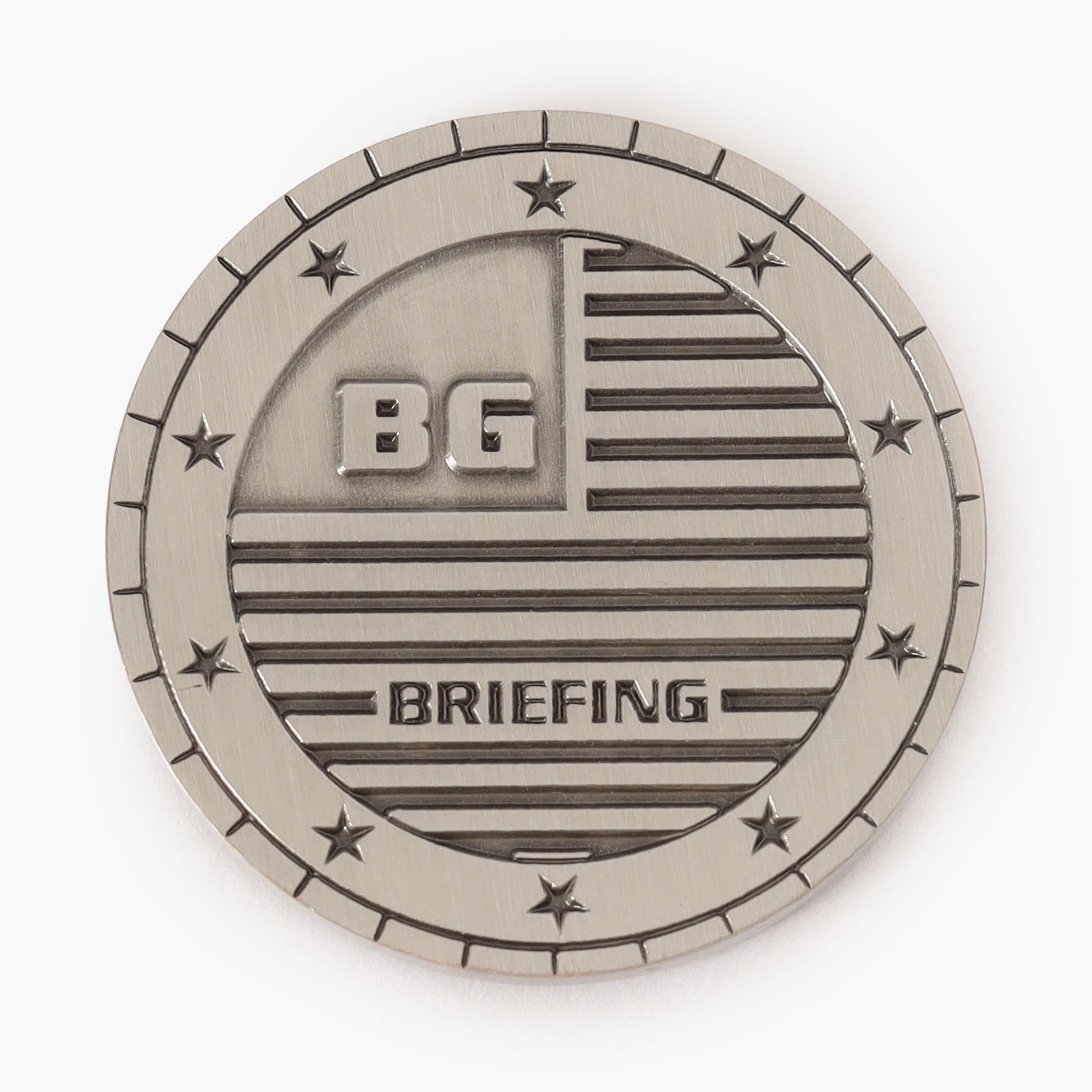 BRIEFING ENAMEL CIRCLE B MEDAL MARKER, Goods, Golf