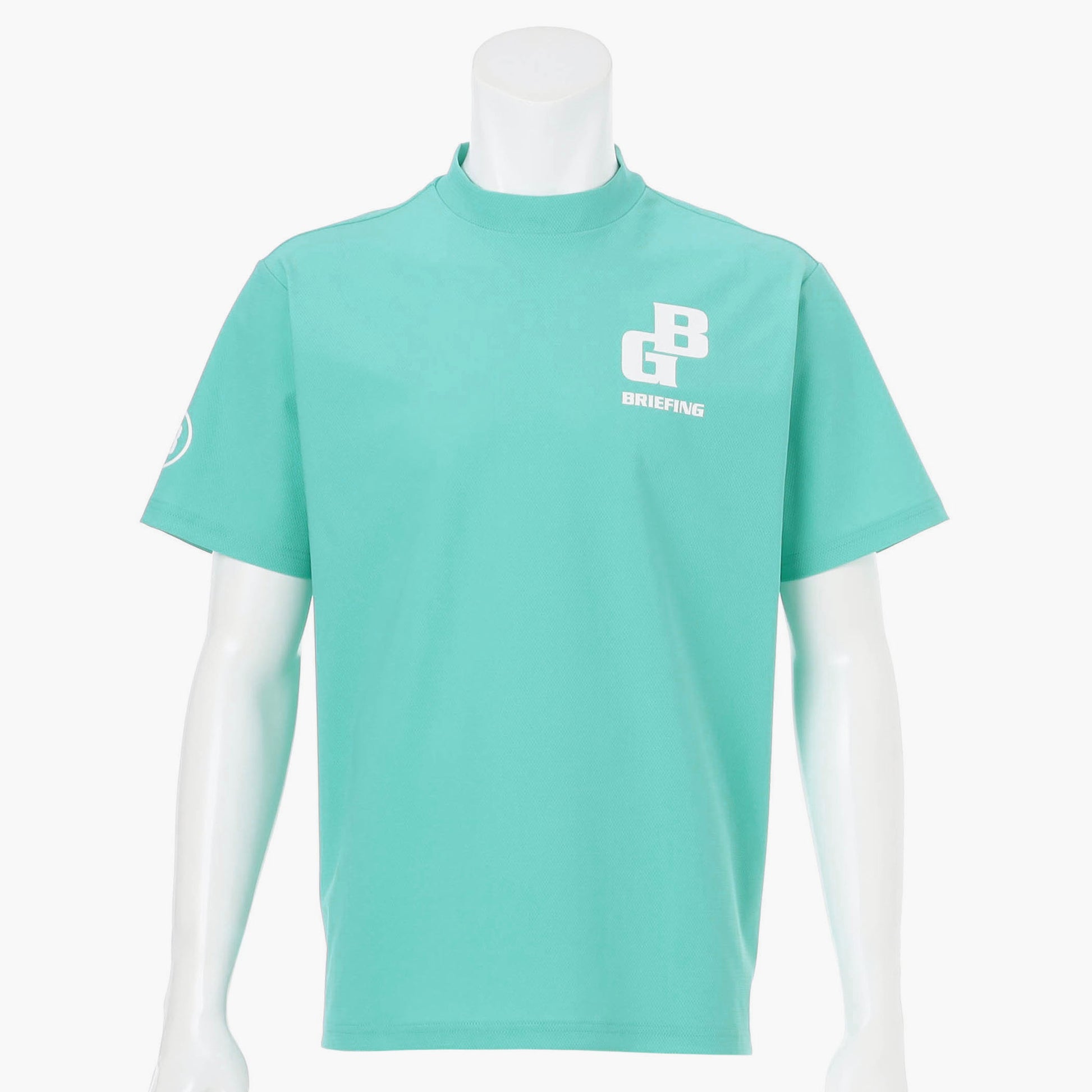 BRIEFING MEN’S EARTH MESH HIGH-NECK (Relaxed Fit), Apparels, Golf