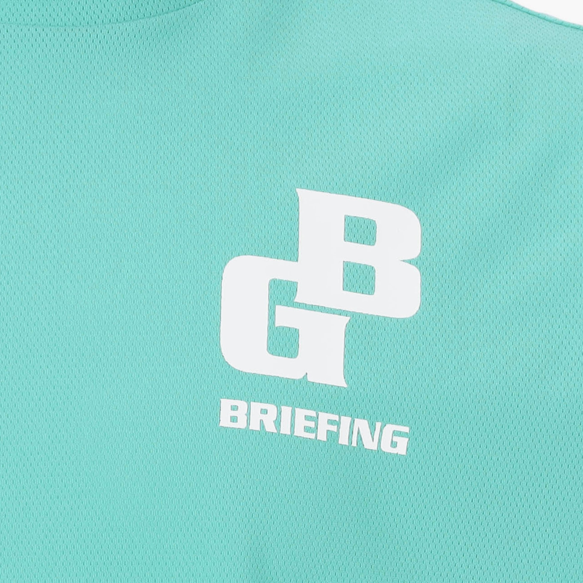 BRIEFING MEN’S EARTH MESH HIGH-NECK (Relaxed Fit), Apparels, Golf