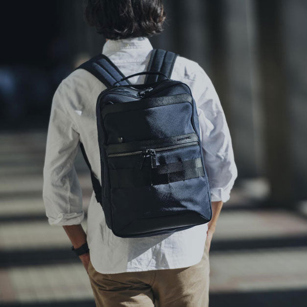 FUSION SQ PACK HD Waterproof Leather and Nylon Backpack - BRIEFING