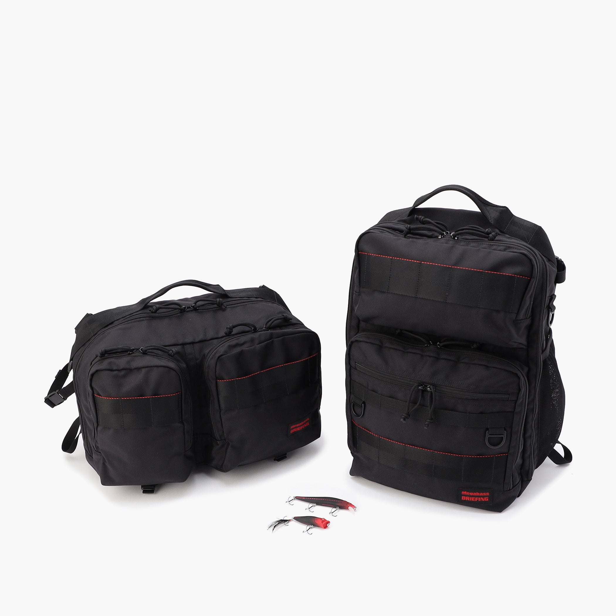 MEGABASS X BRIEFING ANGLER PACK POPX Fishing Backpack Set