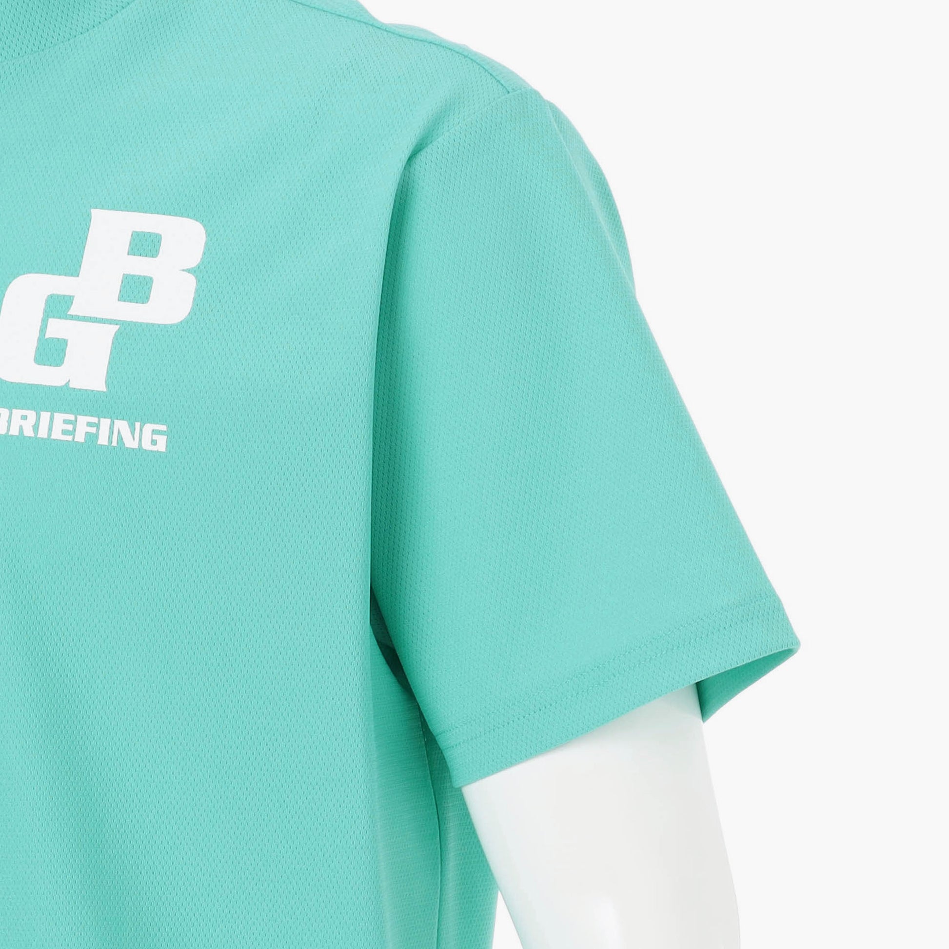 BRIEFING MEN’S EARTH MESH HIGH-NECK (Relaxed Fit), Apparels, Golf