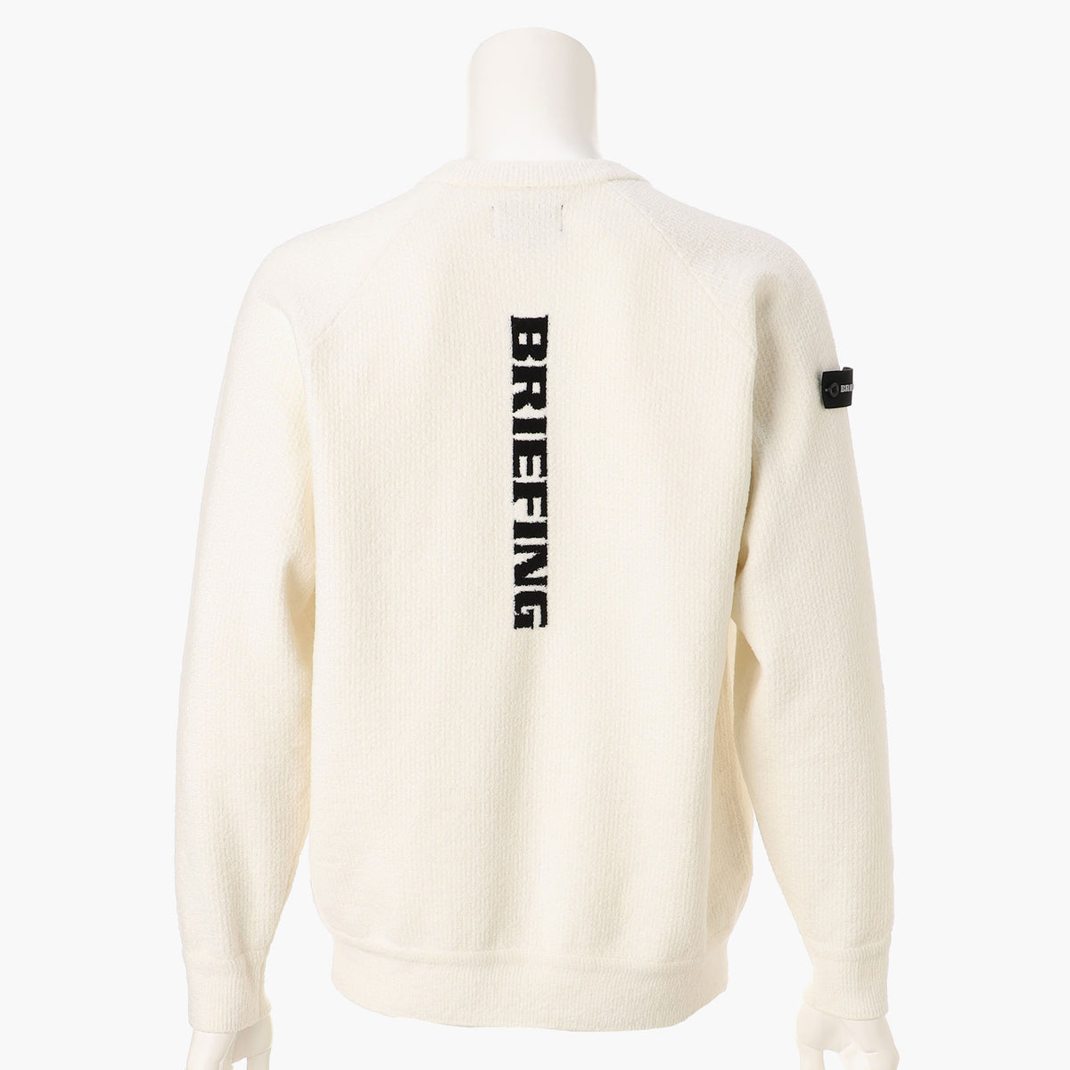 BRIEFING MEN’S AIRY YARN KNIT CREWNECK, Apparels, Golf
