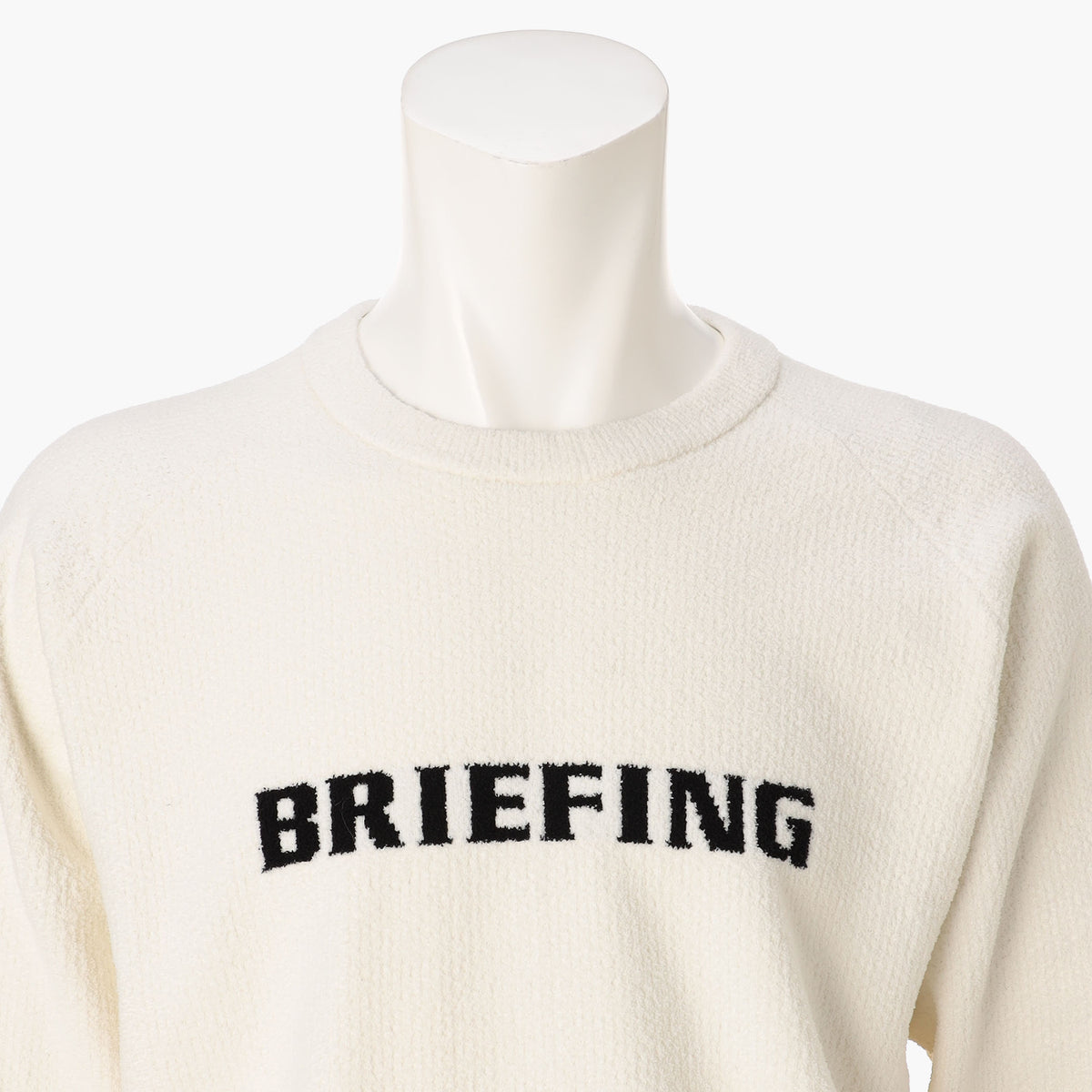 BRIEFING MEN’S AIRY YARN KNIT CREWNECK, Apparels, Golf