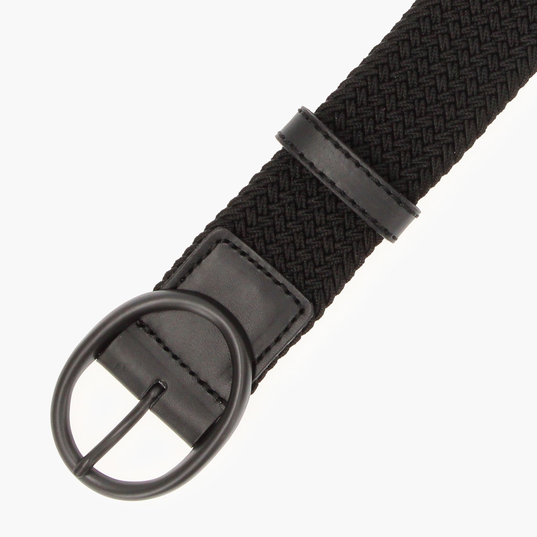 WOMENS OVAL BUCKLE MESH BELT