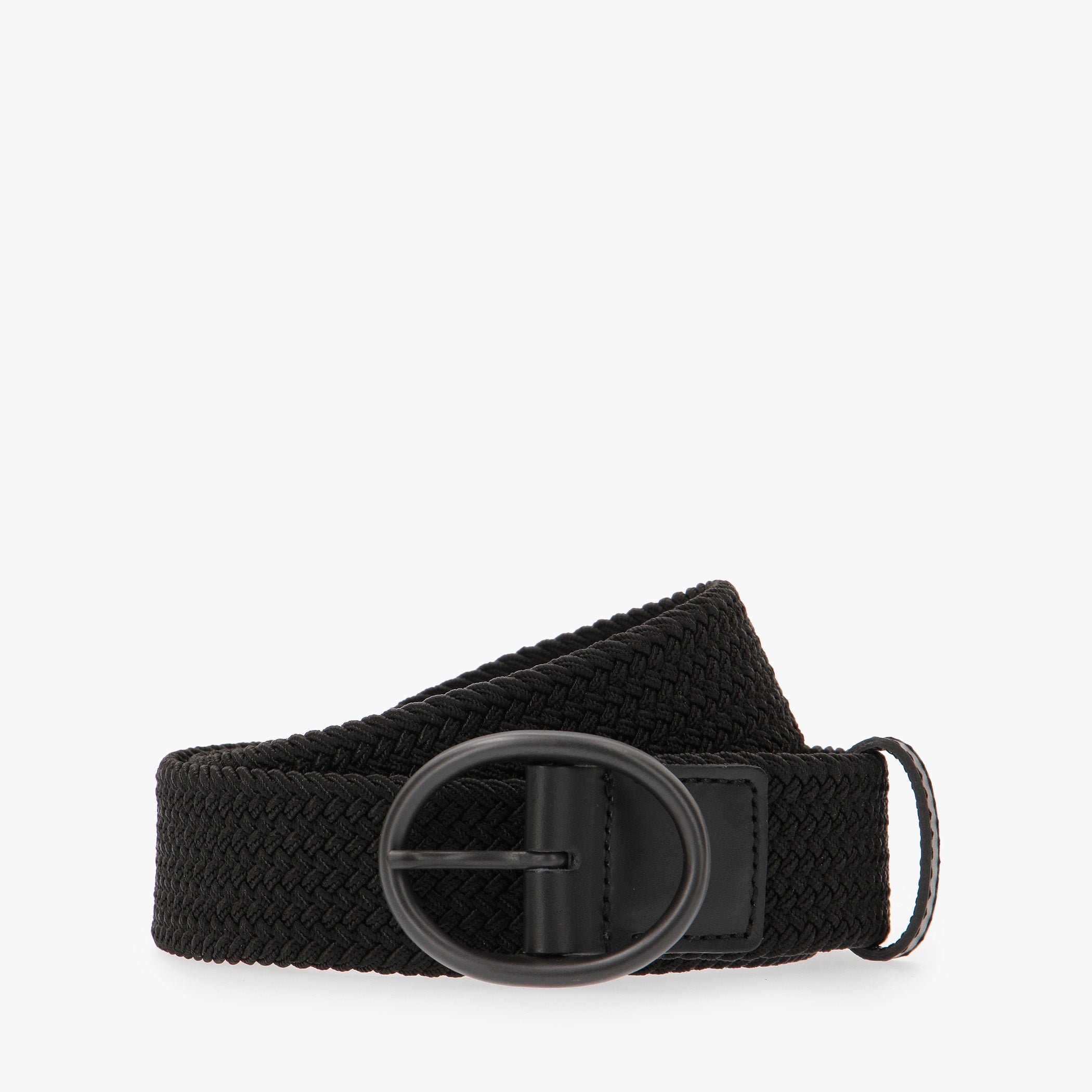 WOMENS OVAL BUCKLE MESH BELT