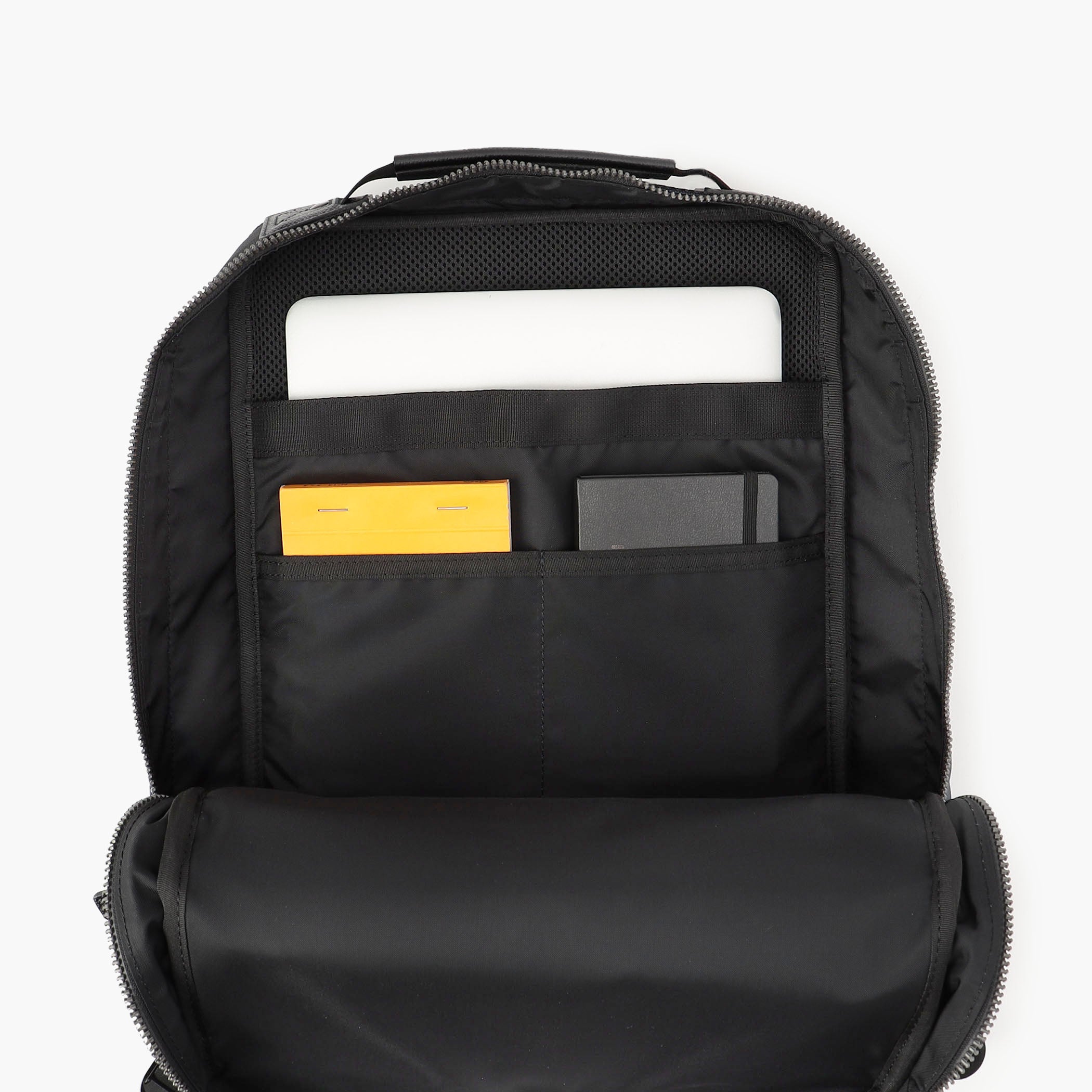 FUSION SQ PACK HD Waterproof Leather and Nylon Backpack - BRIEFING