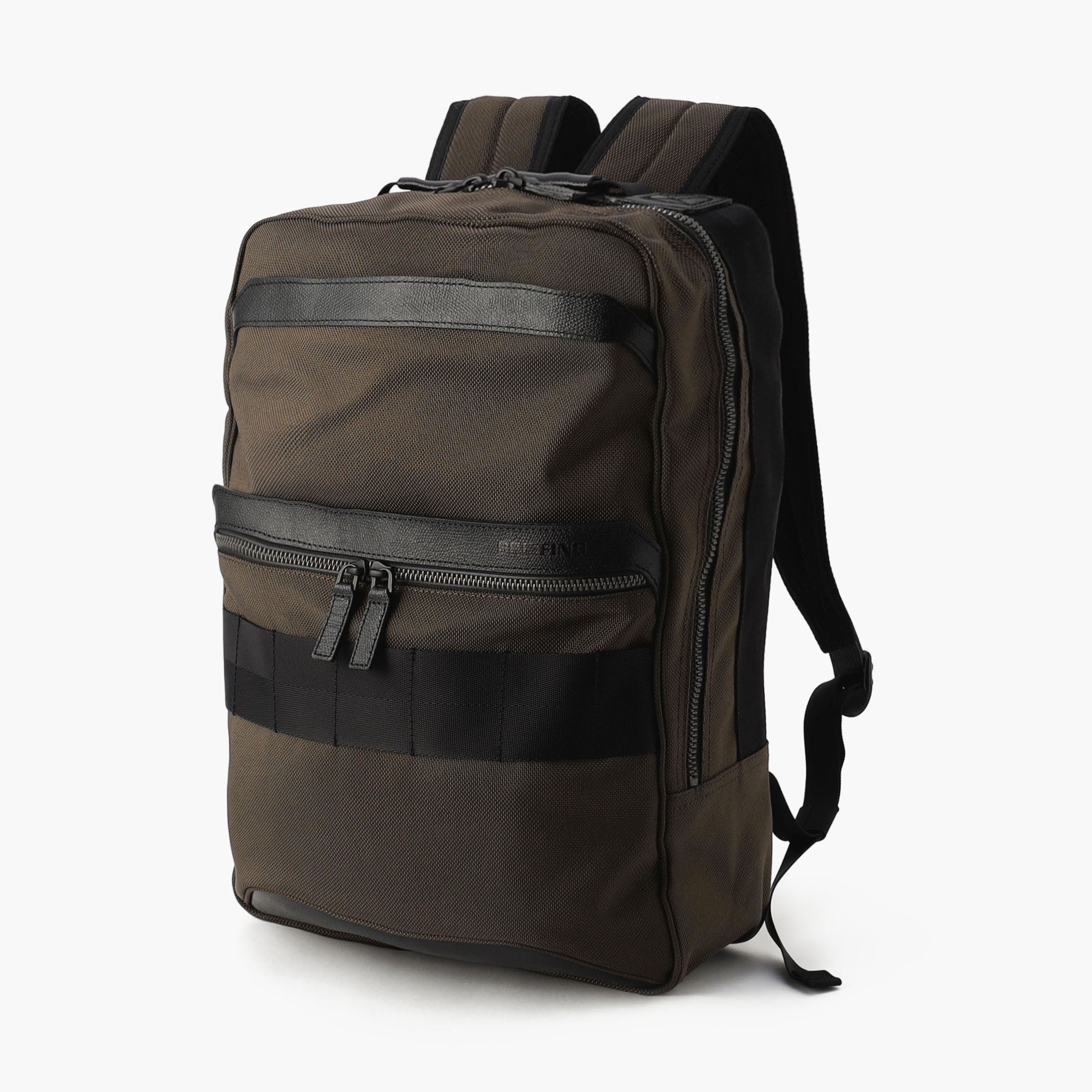 BRIEFING ブリーフィングFUSION SQ PACK HD FUSION SQ PACK HD Waterproof Leather and Nylon Backpack - BRIEFING