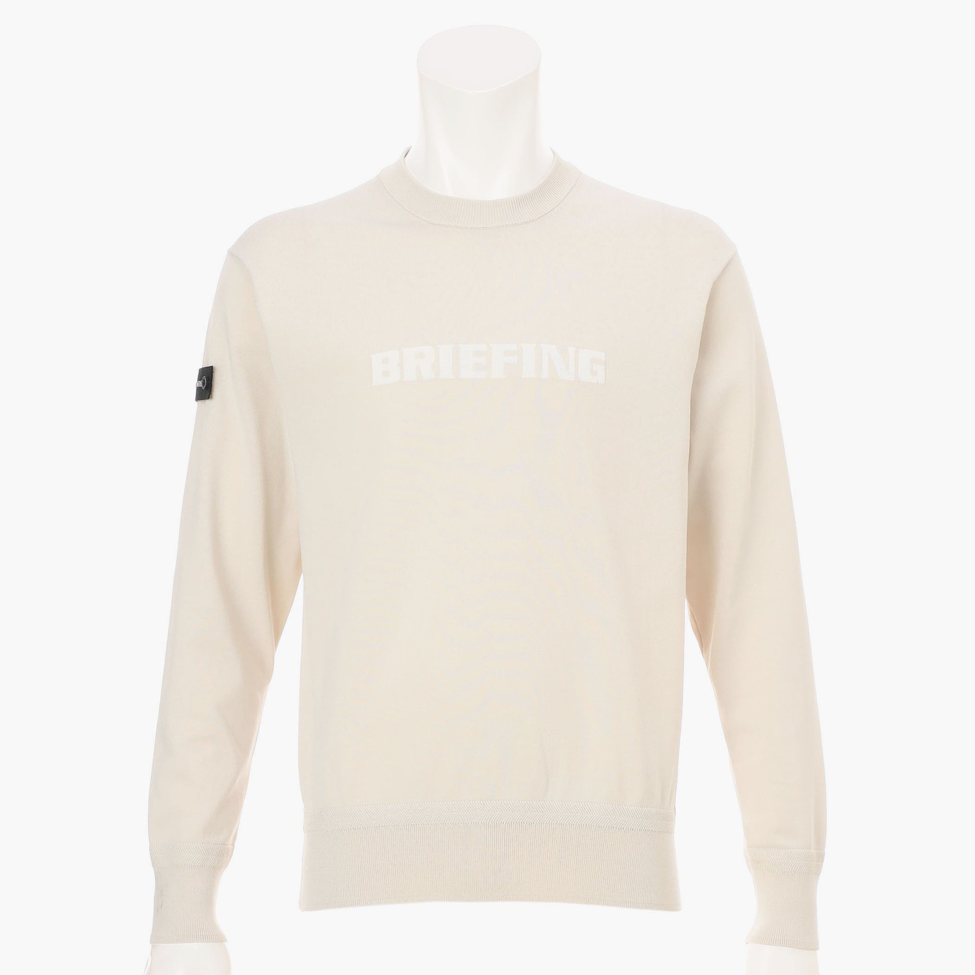 BRIEFING MENS WR CREWNECK KNIT, Apparels, Golf