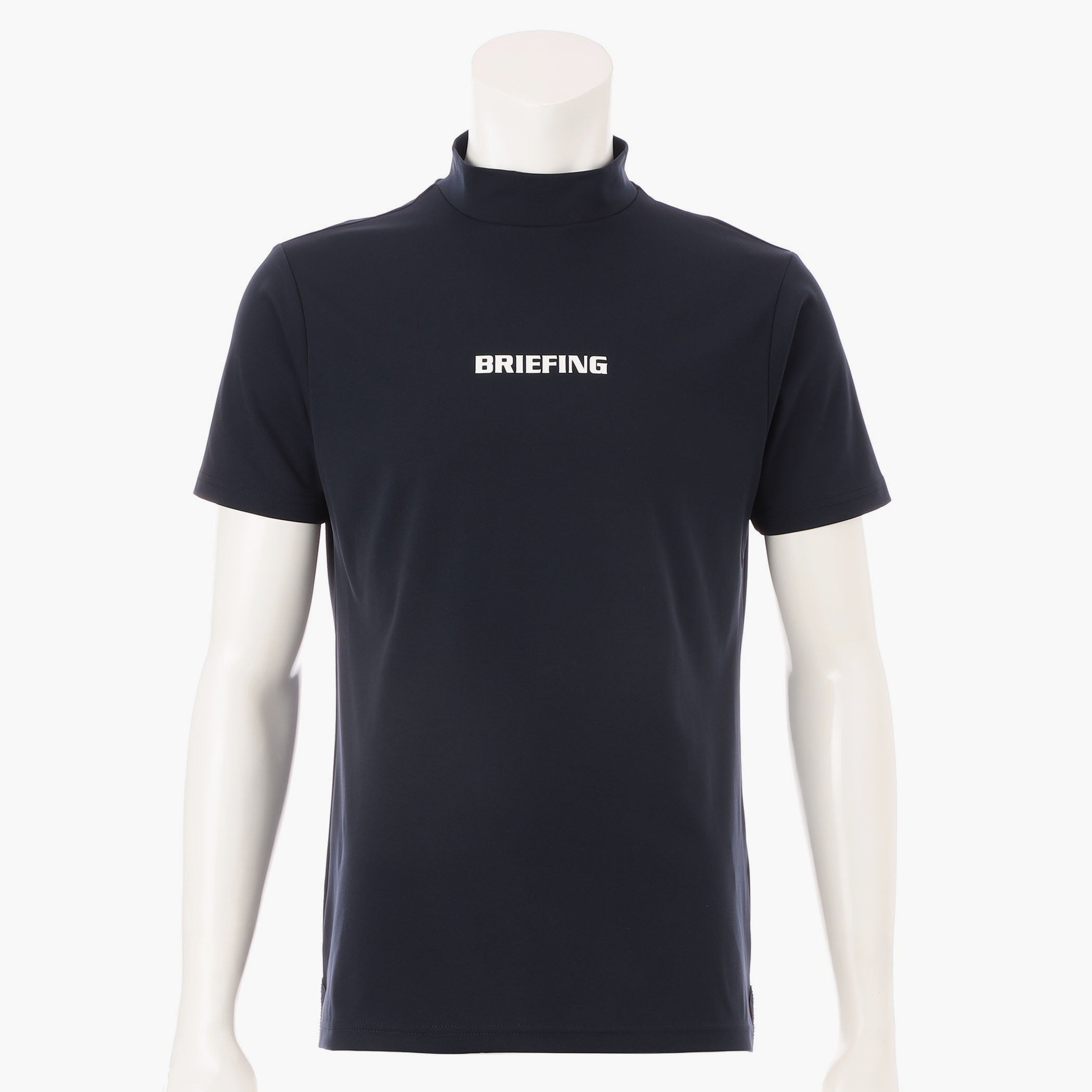 メンズウェア BRIEFING MEN'S DRY PILE HIGHNECK BLACK L Men's Golf Apparel Performance Wear and Urban Golf Style