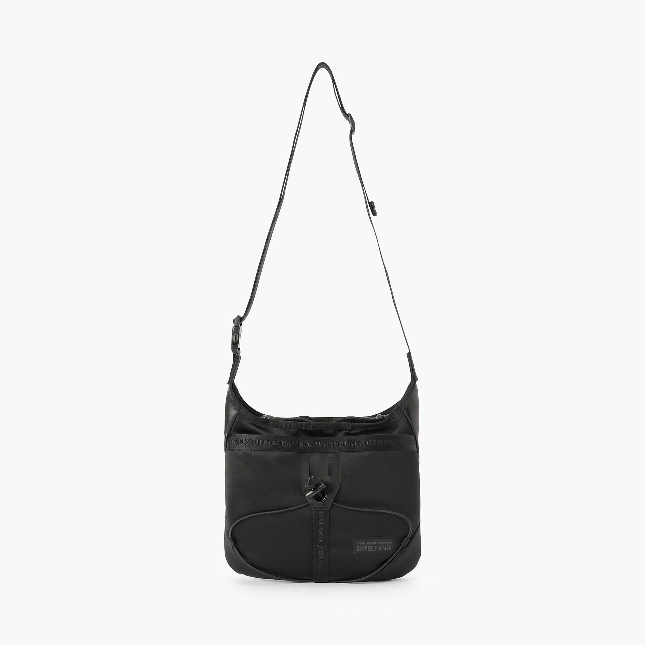 BLK White Mountaineering Everyday Sacoche Eco Leather Nylon