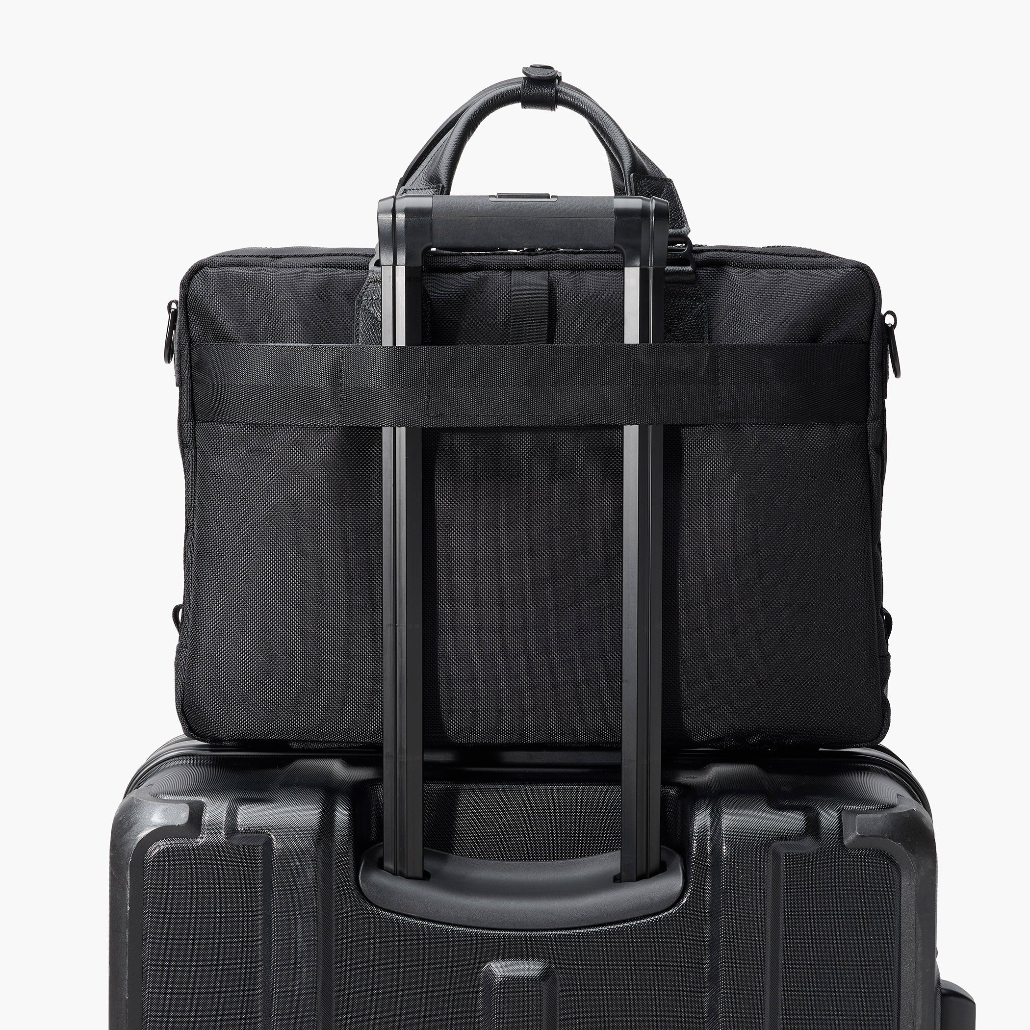 FUSION A4 LINER HD Waterproof Leather Business Briefcase