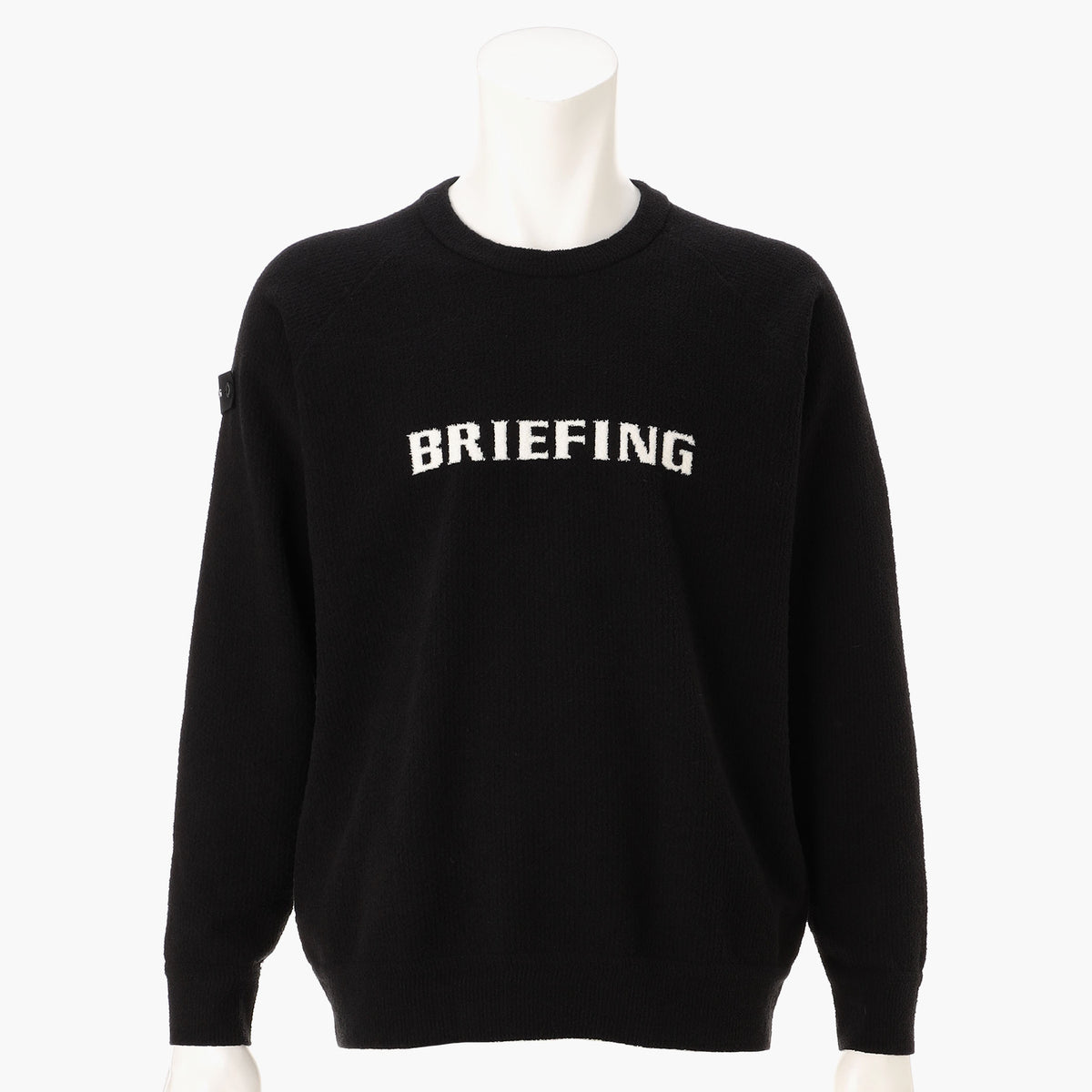 BRIEFING MEN’S AIRY YARN KNIT CREWNECK, Apparels, Golf