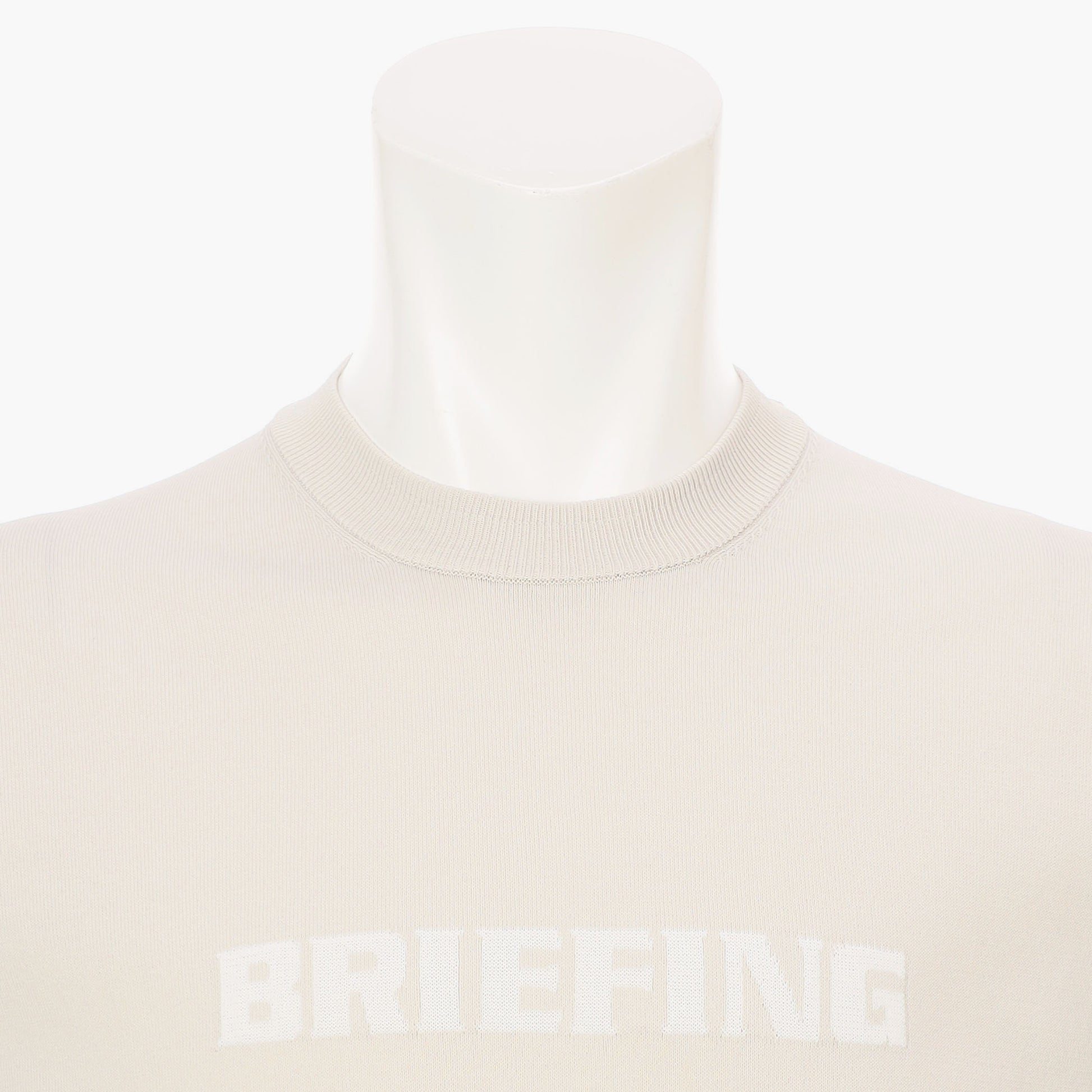 BRIEFING MENS WR CREWNECK KNIT, Apparels, Golf