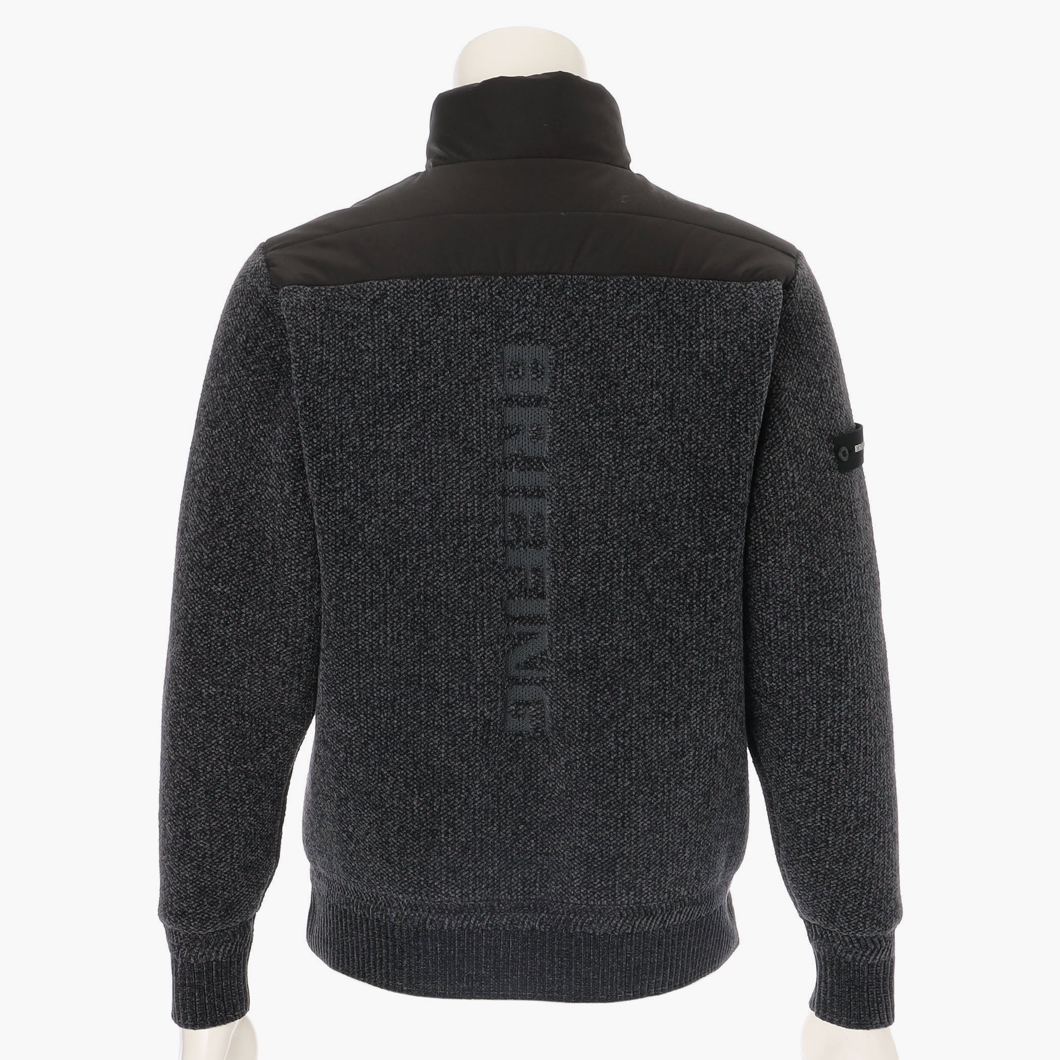 BRIEFING 新品　WINDBLOCK MOLE YARN BROUSON MEN'S WINDBLOCK MOLE YARN KNIT BLOUSON Wind Resistant Golf Jacket