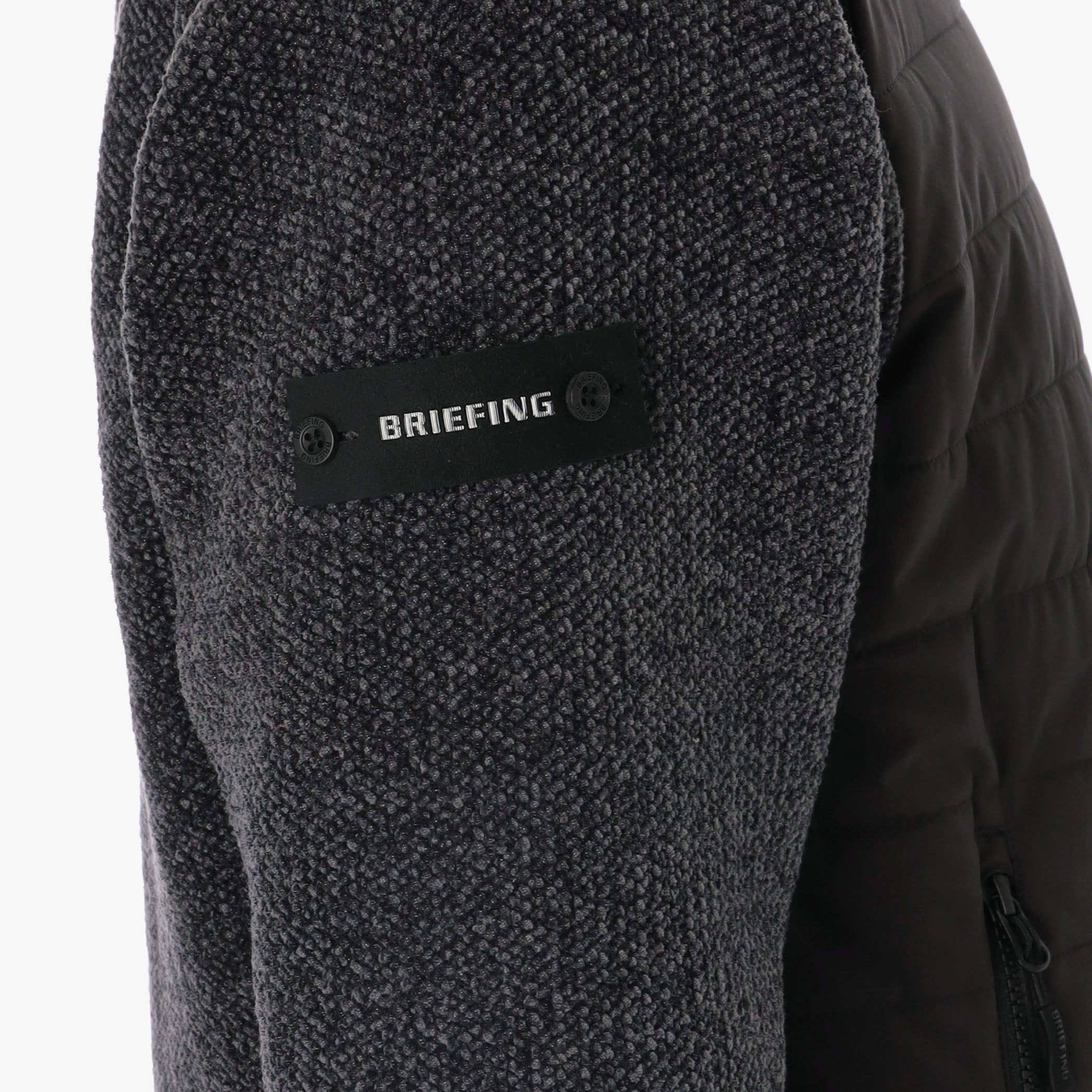 MEN'S WINDBLOCK MOLE YARN KNIT BLOUSON