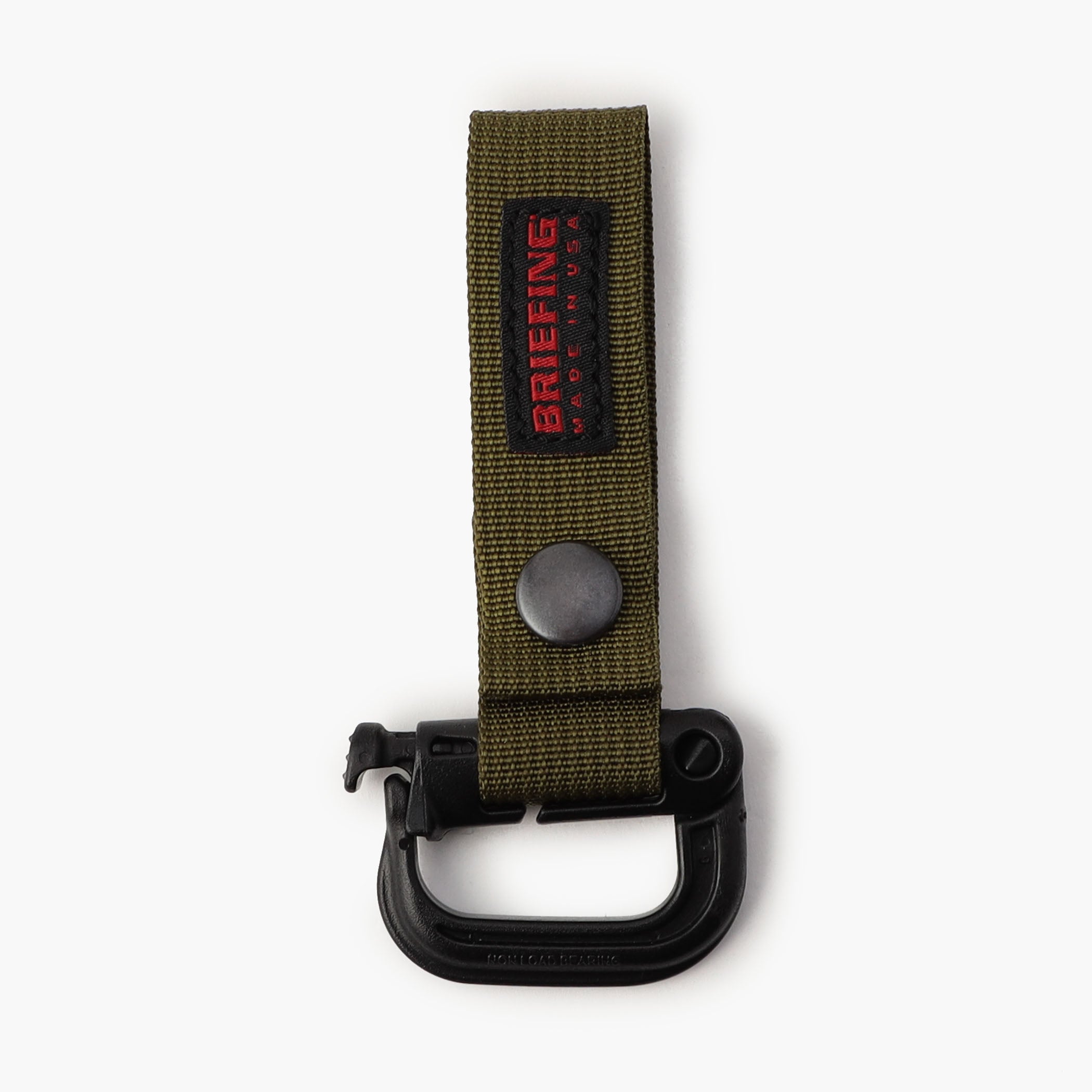 グリムロック付きのカラビナが付属。