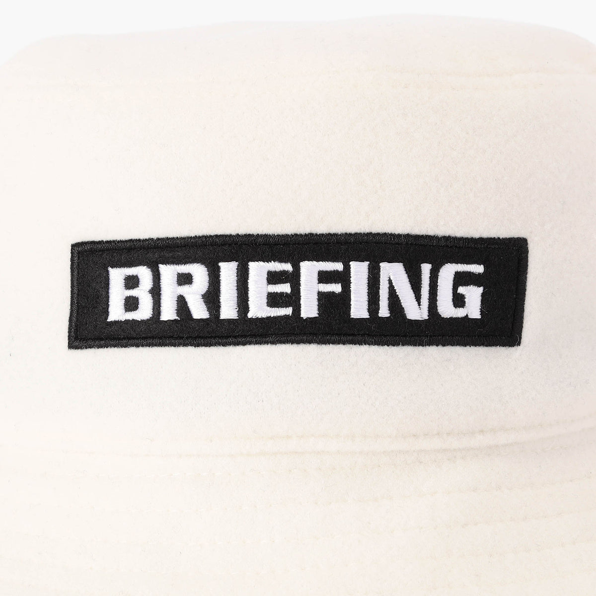 BRIEFING MEN’S WOOLY BOX LOGO HAT, Accessories, Golf