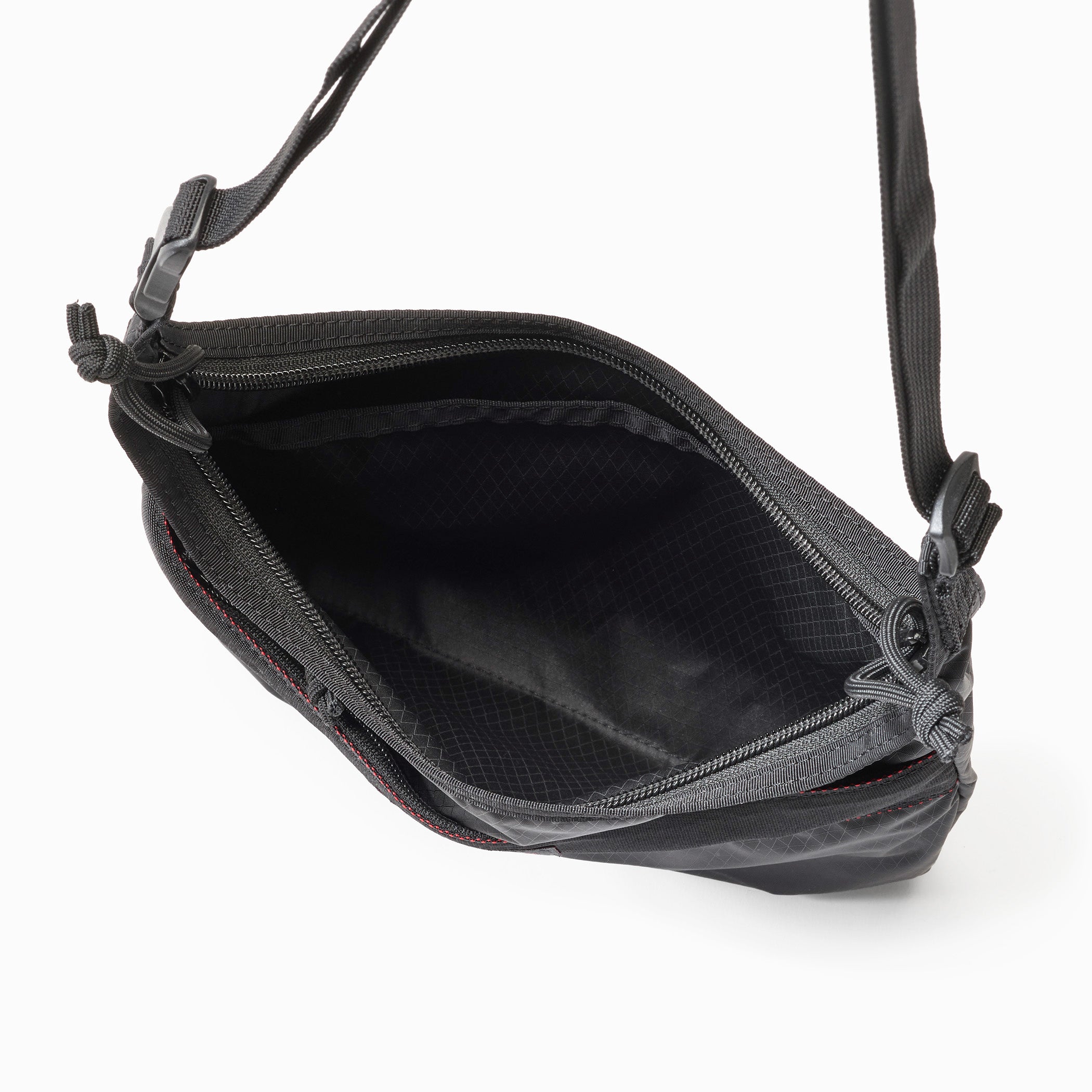 BRIEFING（ブリーフィング）LIGHT SACOCHE RC BLACK LIGHT SACOCHE RC Lightweight Ripstop Sacoche Bag - BRIEFING