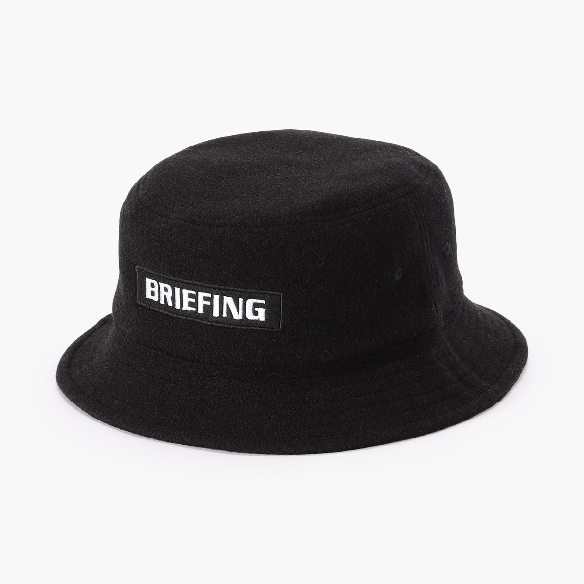 BRIEFING MEN’S WOOLY BOX LOGO HAT, Accessories, Golf