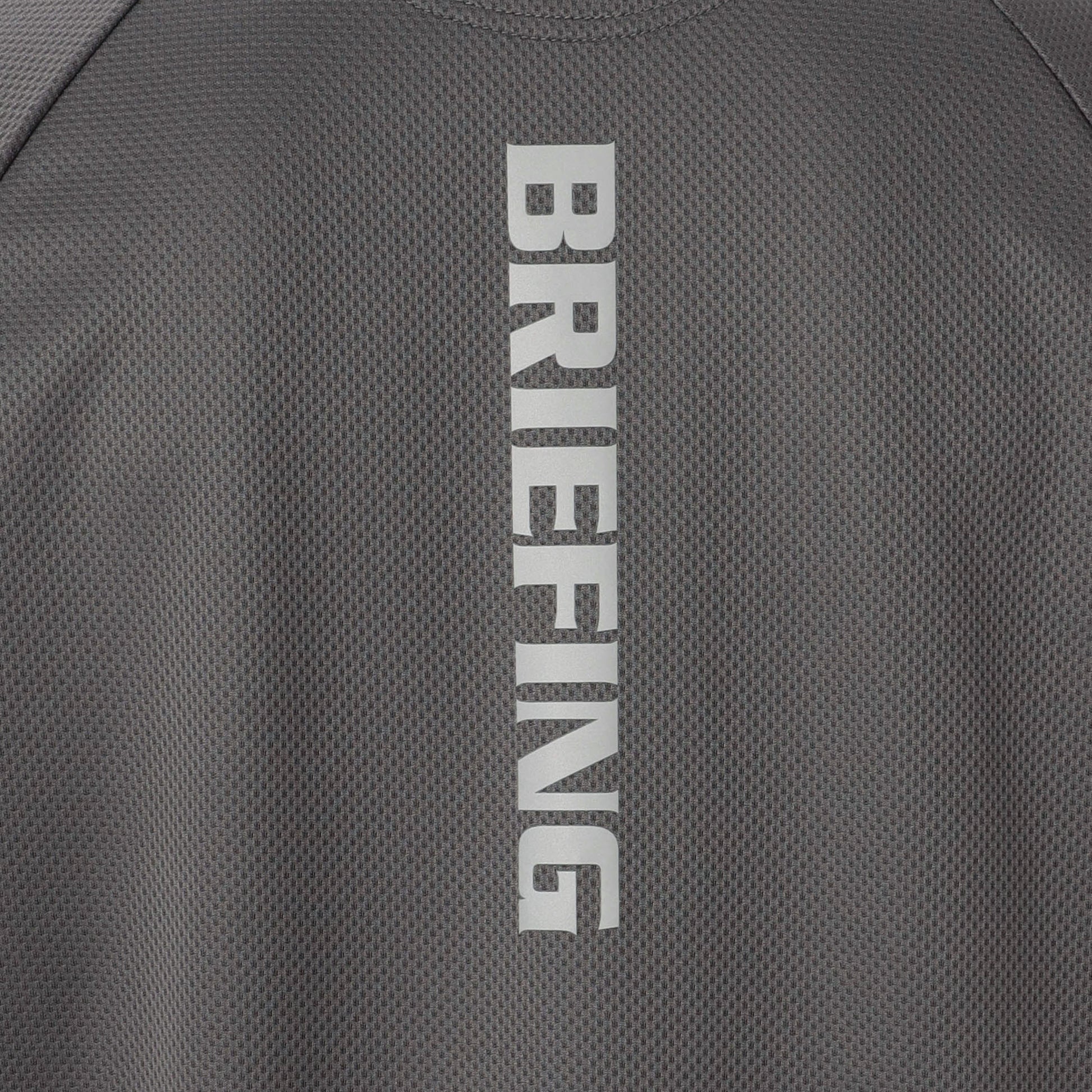 BRIEFING REF MEN'S HEM LOGO LS HALFZIP, Apparels, Golf