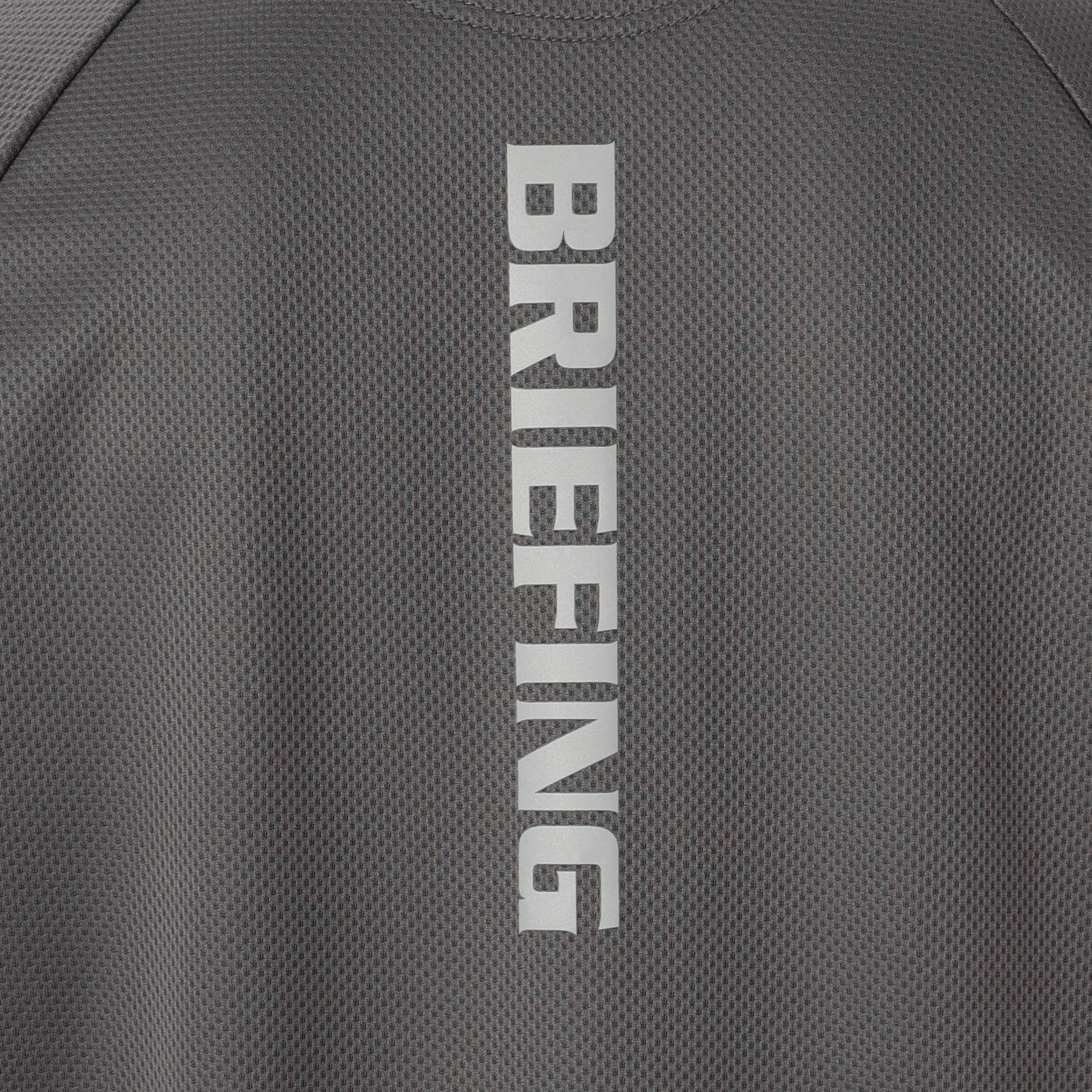 REF MEN'S HEM LOGO LS HALFZIP