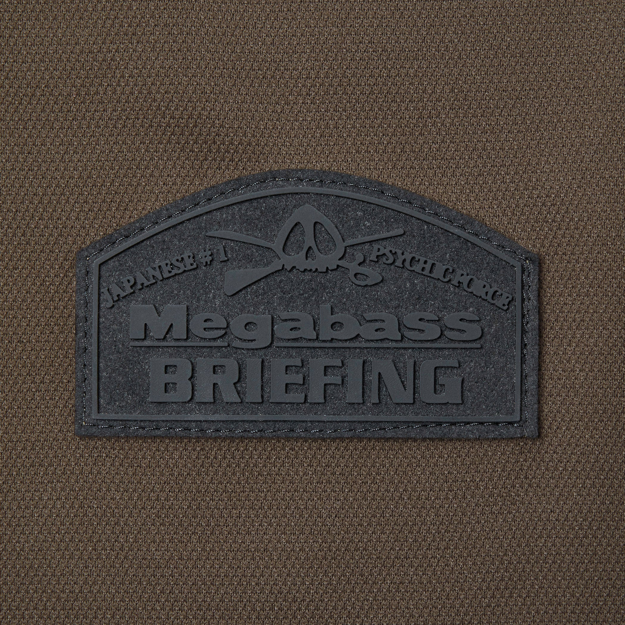 MEGABASS X BRIEFING JOLLY ROGER EMBLEM T-SHIRT