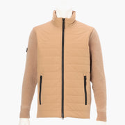 MEN'S WINDBLOCK MOLE YARN KNIT BLOUSON