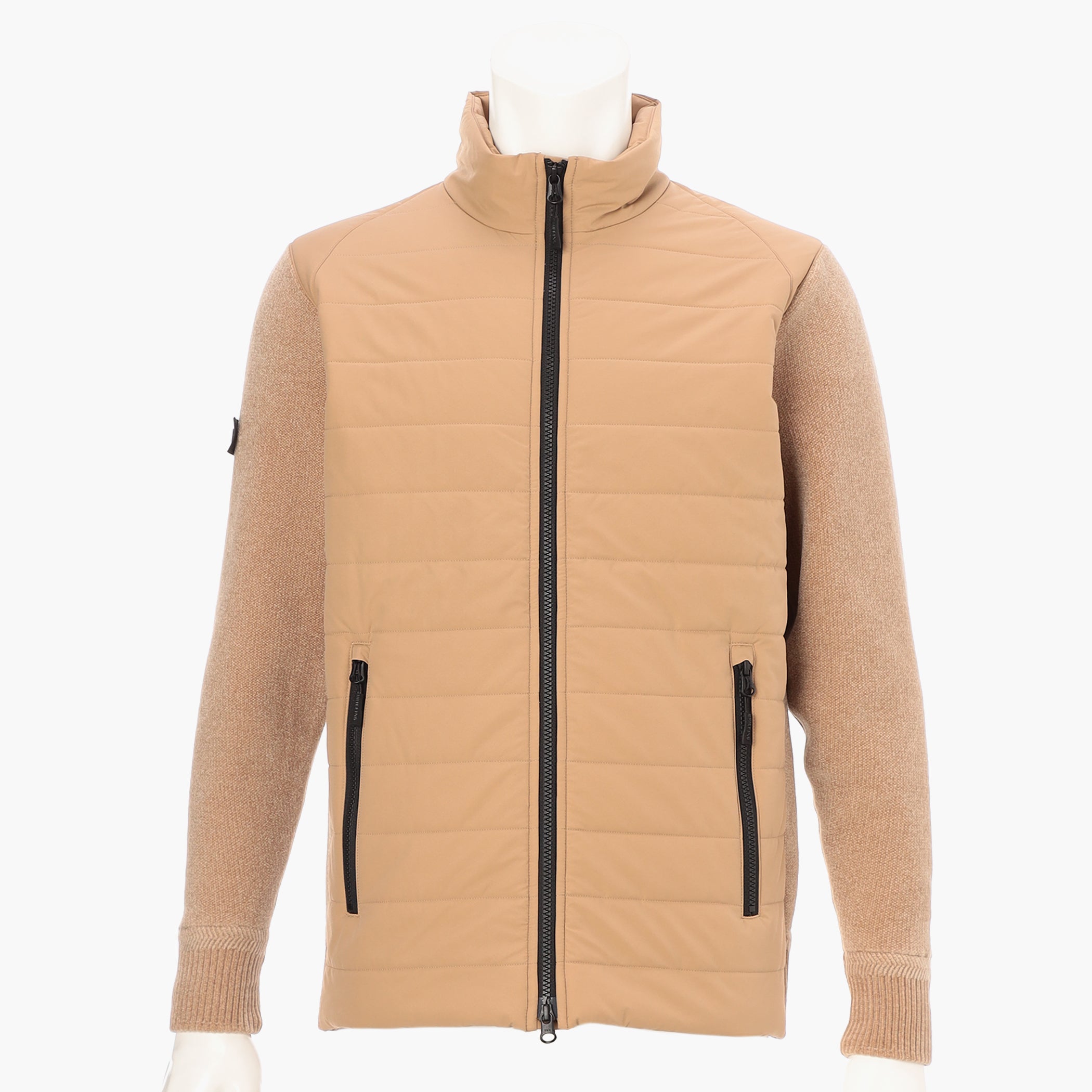 MEN'S WINDBLOCK MOLE YARN KNIT BLOUSON